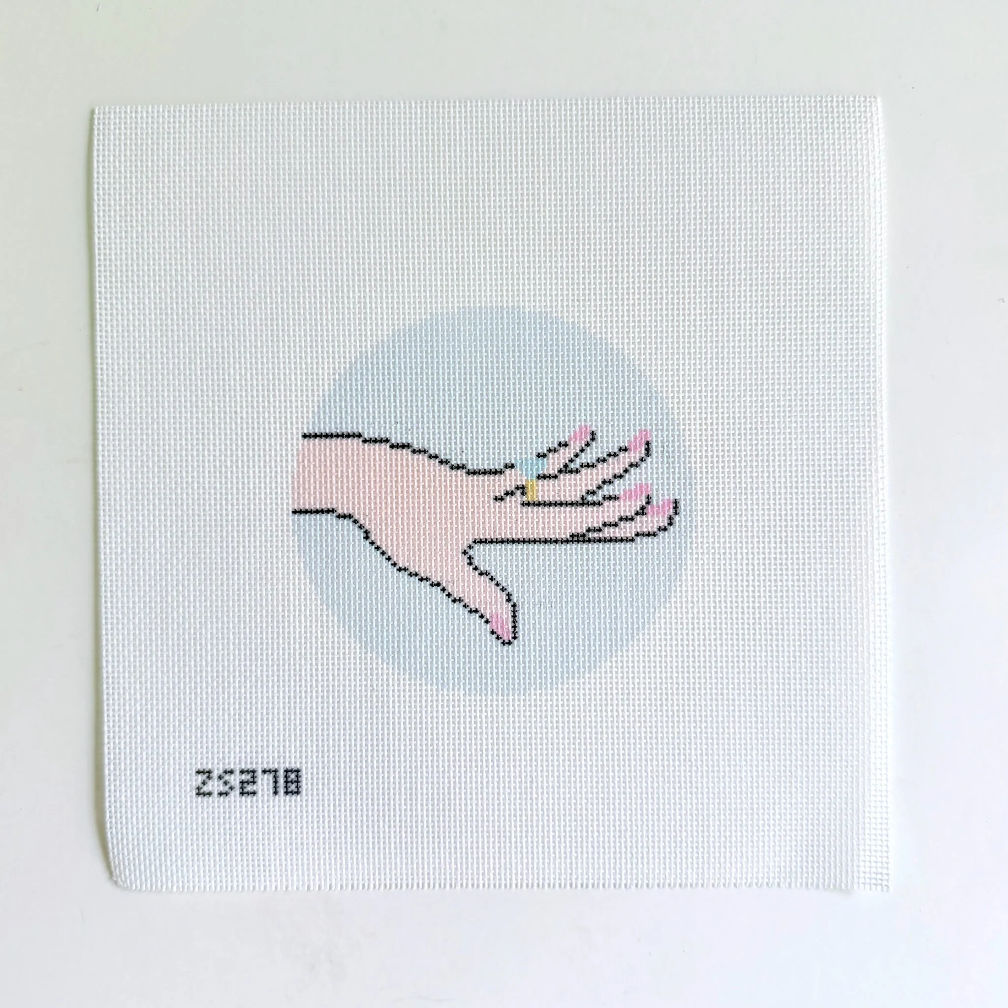 Show Me the Ring (Blue) Canvas