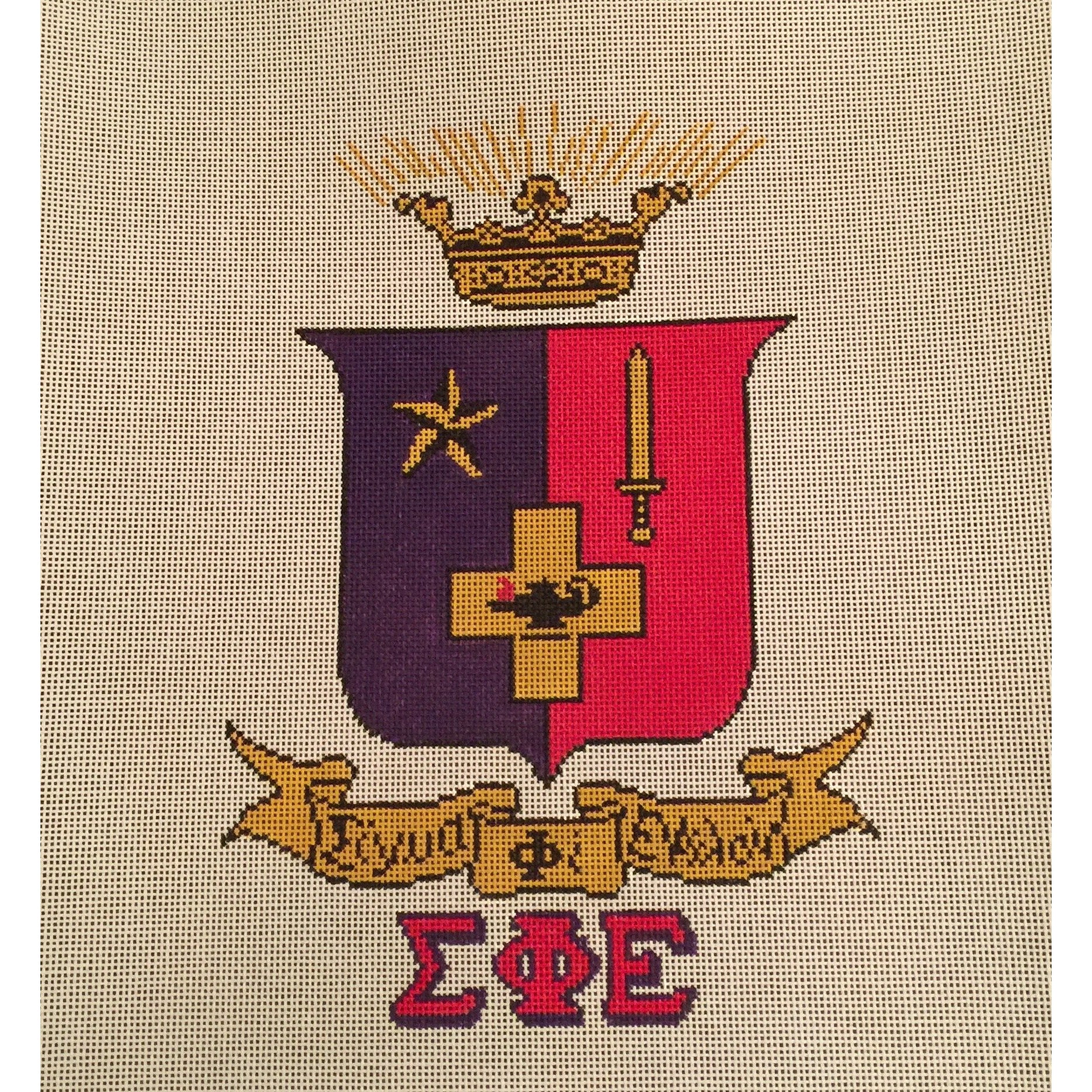 Sigma Phi Epsilon Crest Canvas