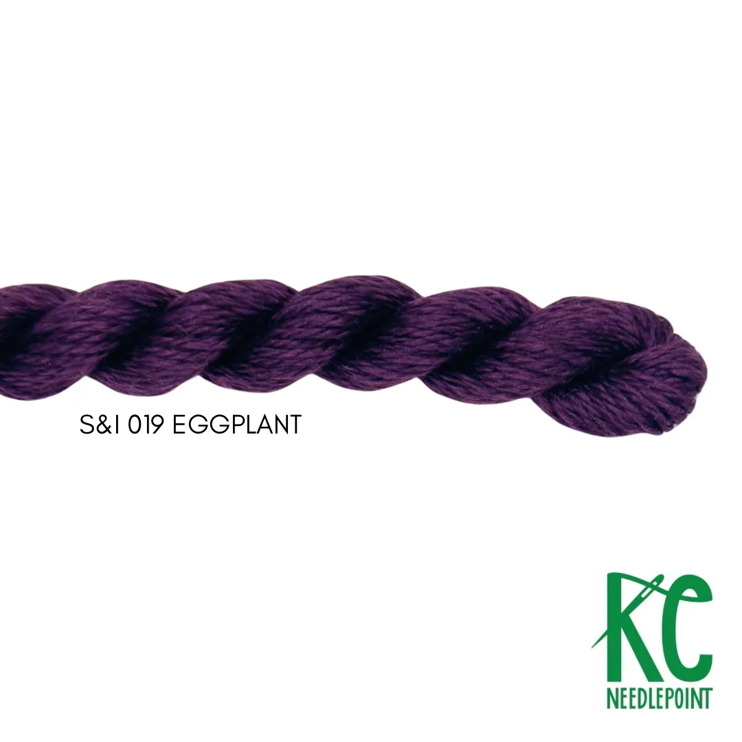 Silk & Ivory 019 Eggplant
