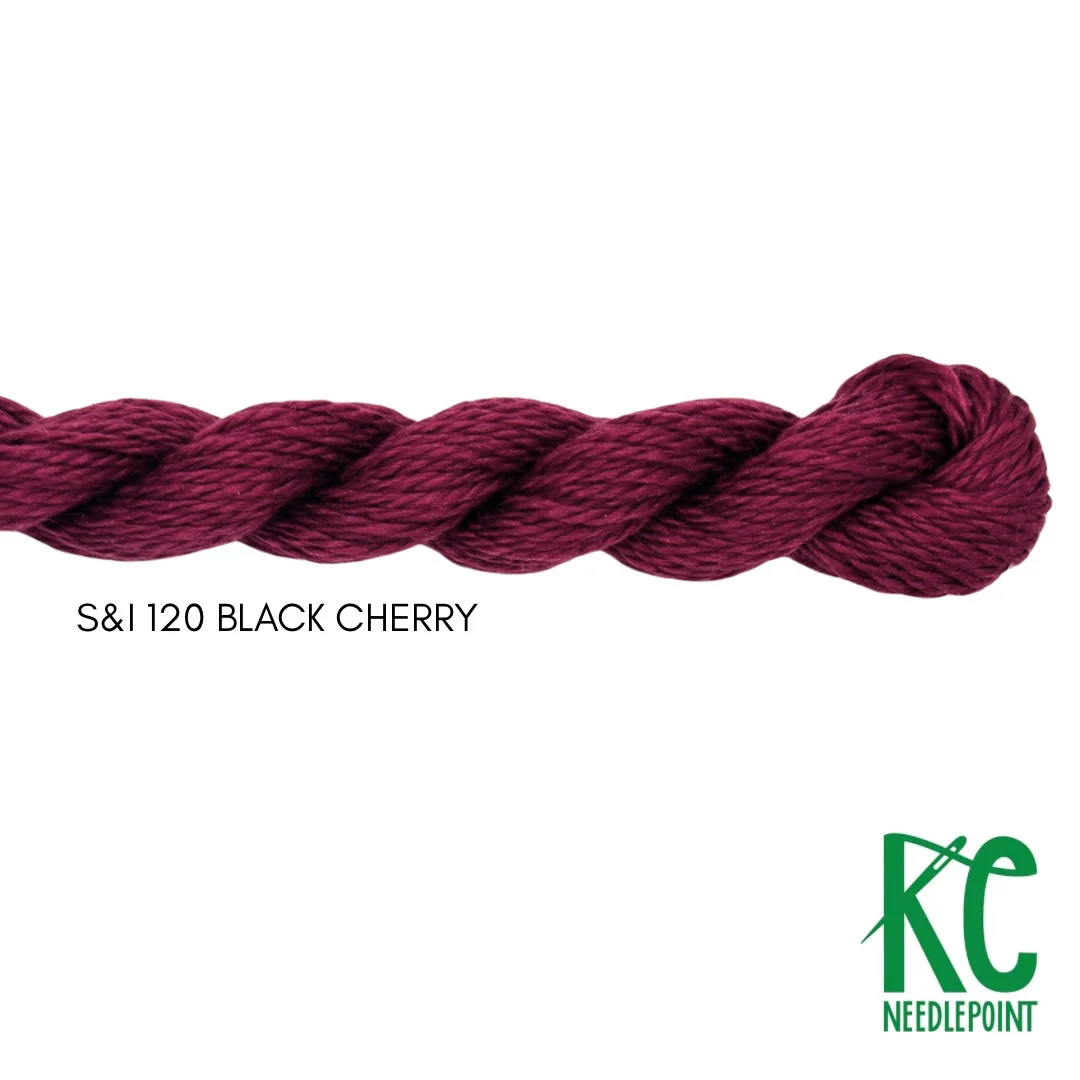Silk & Ivory 120 Black Cherry