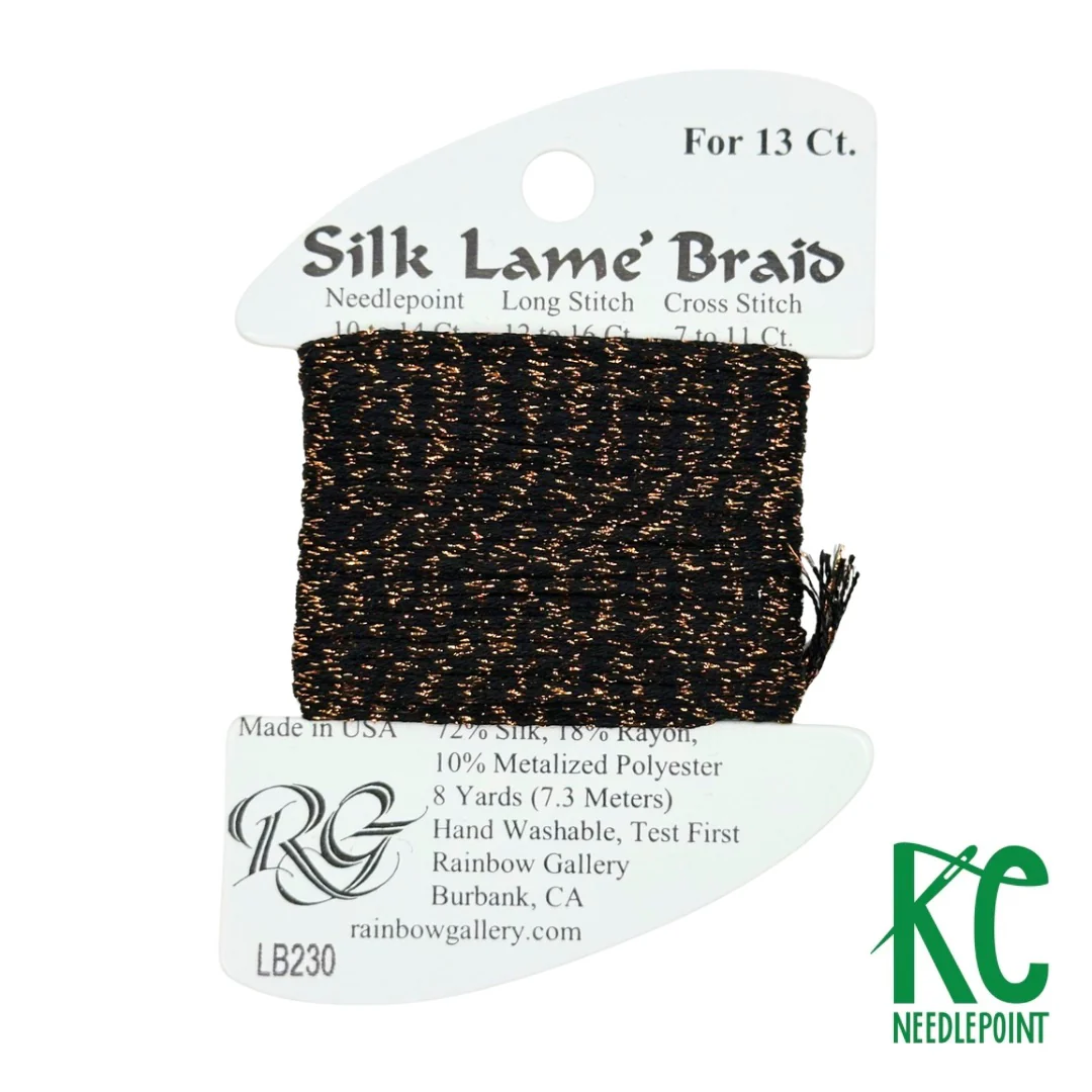 Silk Lamé Braid LB230 Bronze