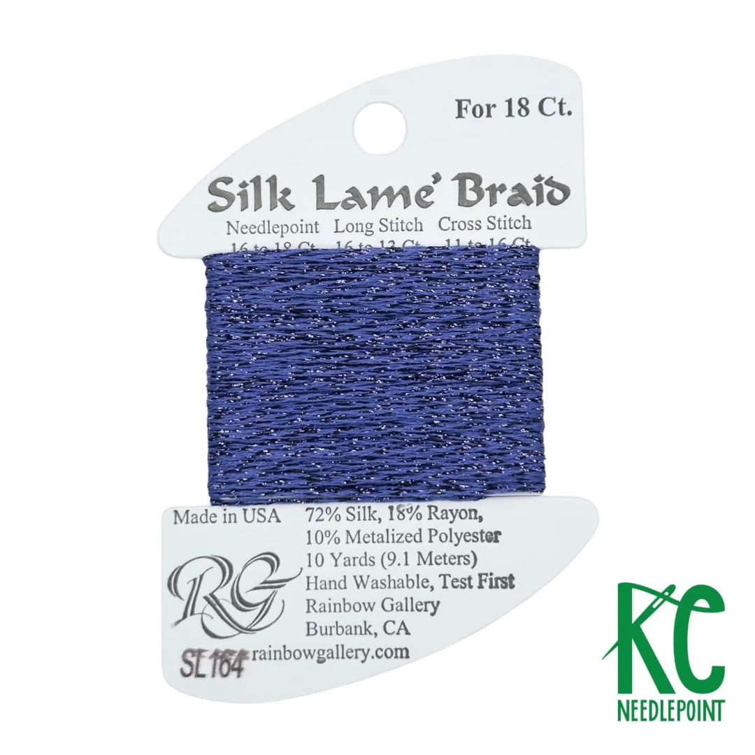 Silk Lamé Braid SL164 Wisteria
