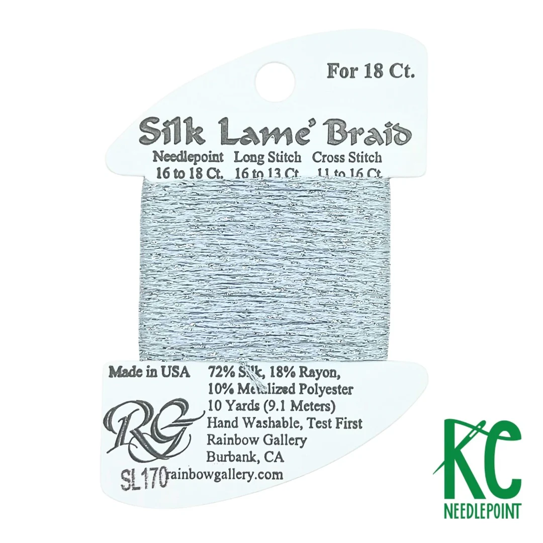 Silk Lamé Braid SL170 Blue Fog