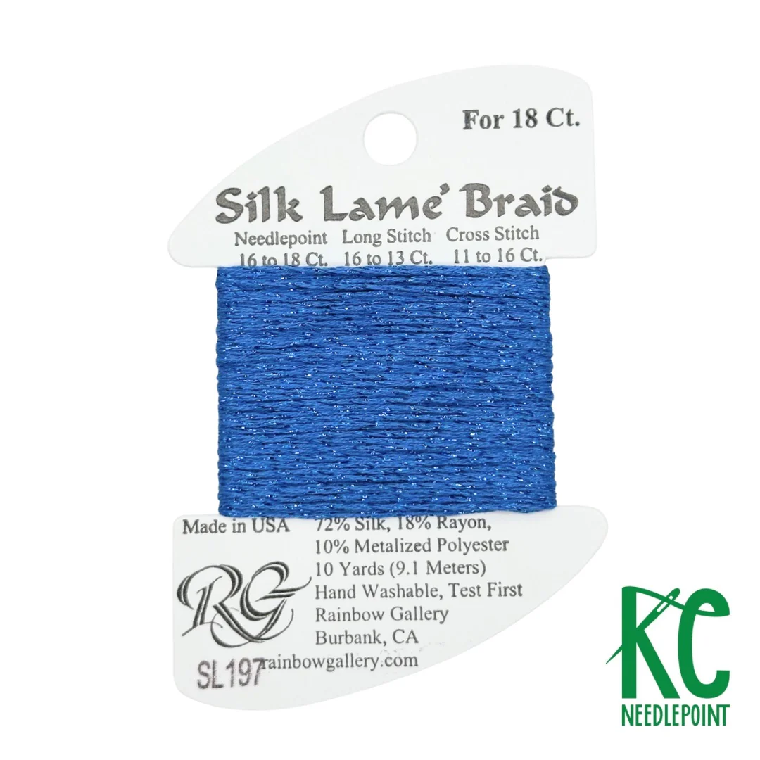 Silk Lamé Braid SL197 Star Sapphire
