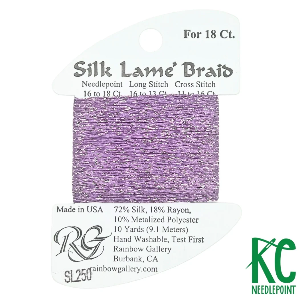 Silk Lamé Braid SL250 Heather Glen