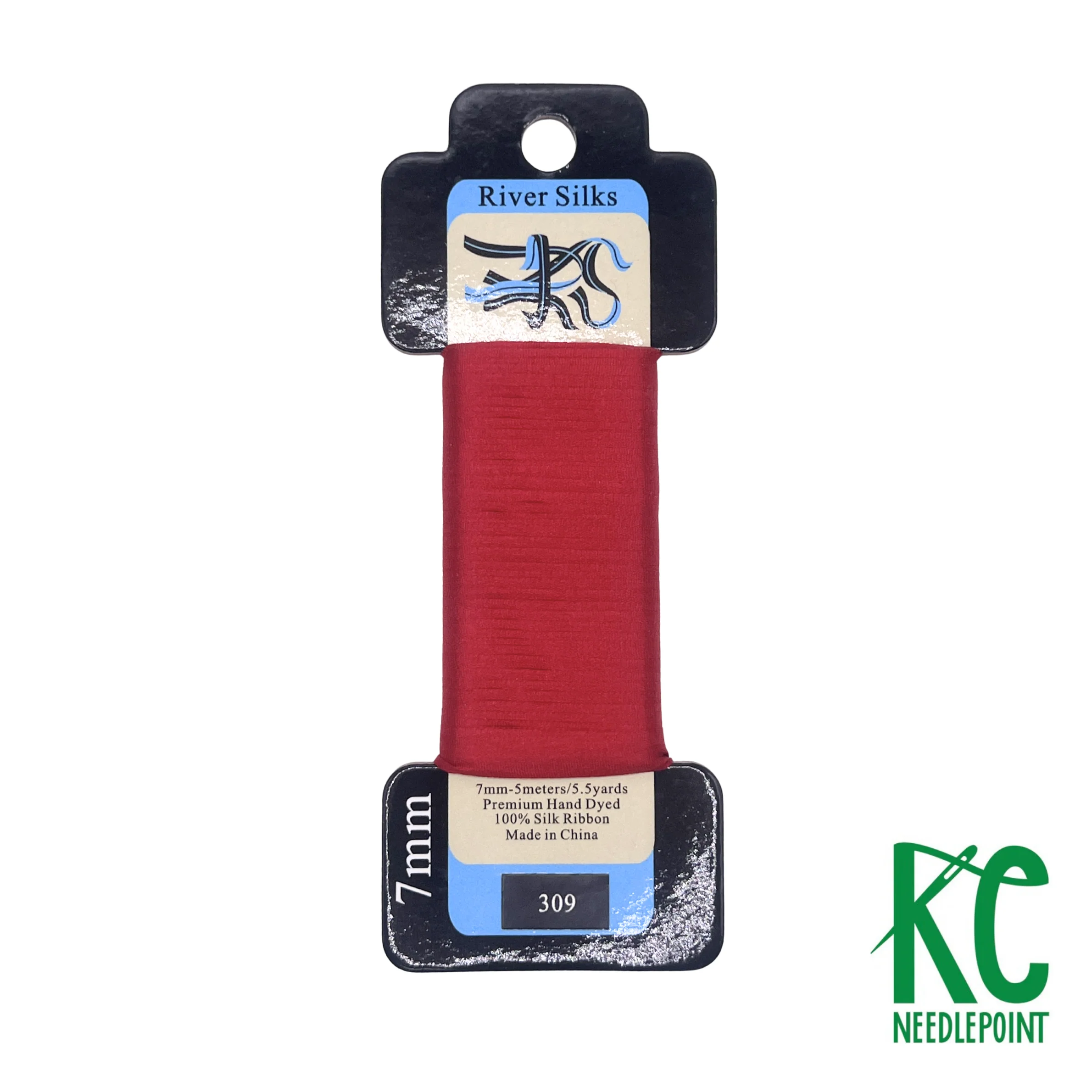 Silk Ribbon 7mm 309 Jester Red