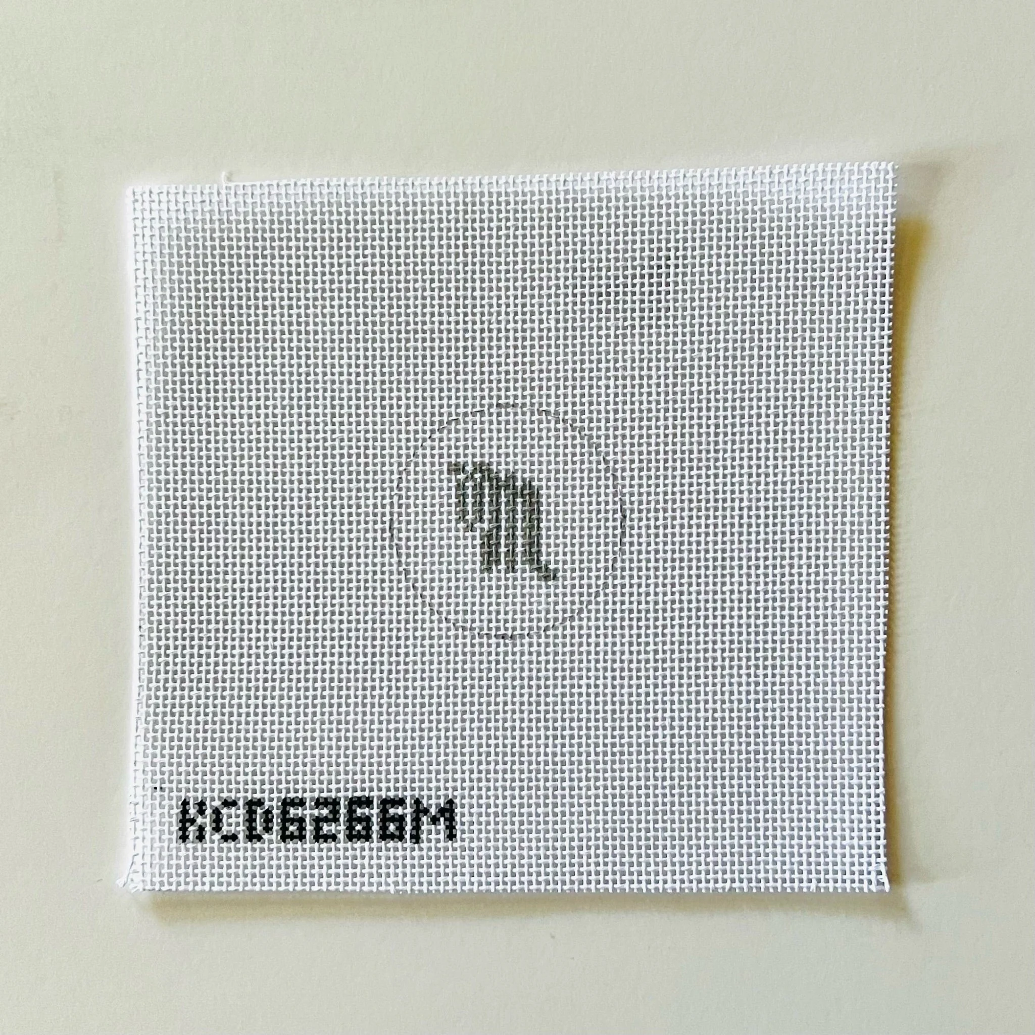 Single Letter Key Fob/Bag Tag Needlepoint Canvas - Image 16
