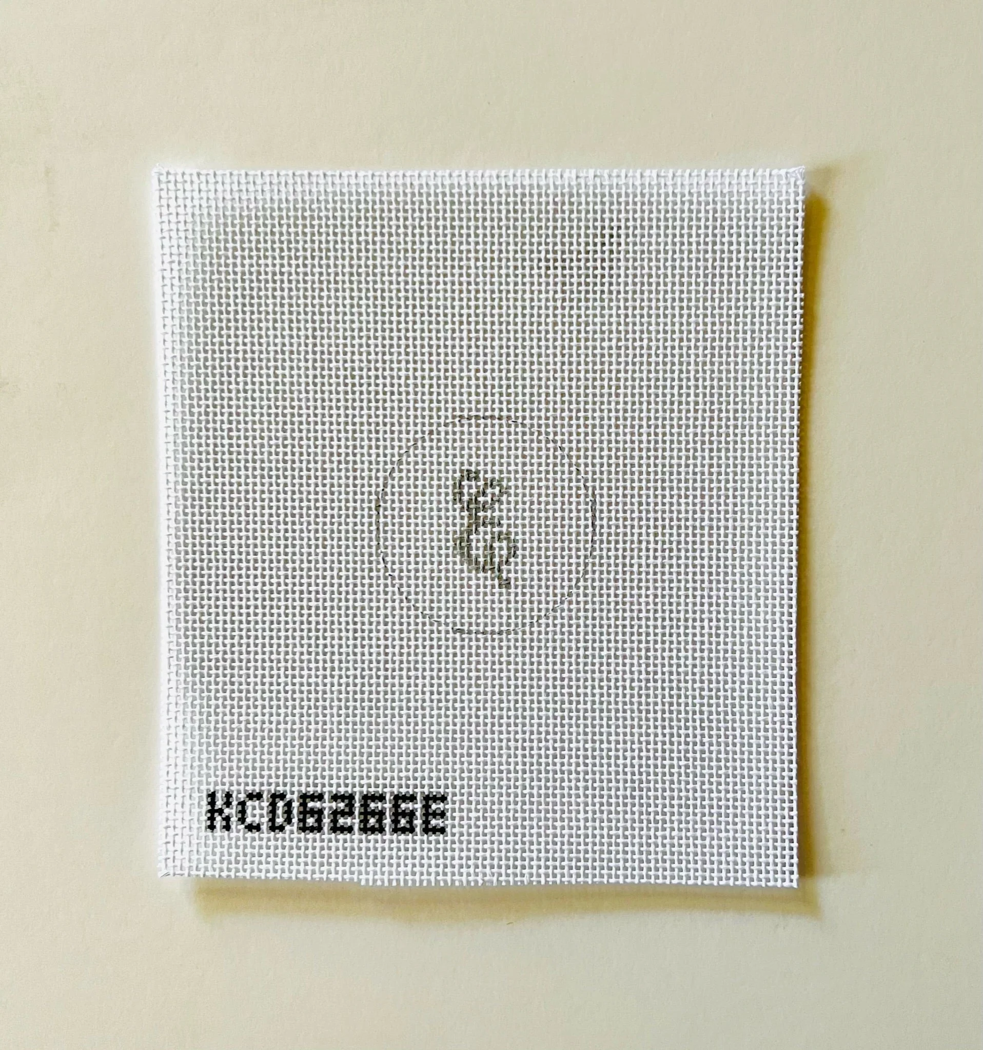 Single Letter Key Fob/Bag Tag Needlepoint Canvas - Image 24