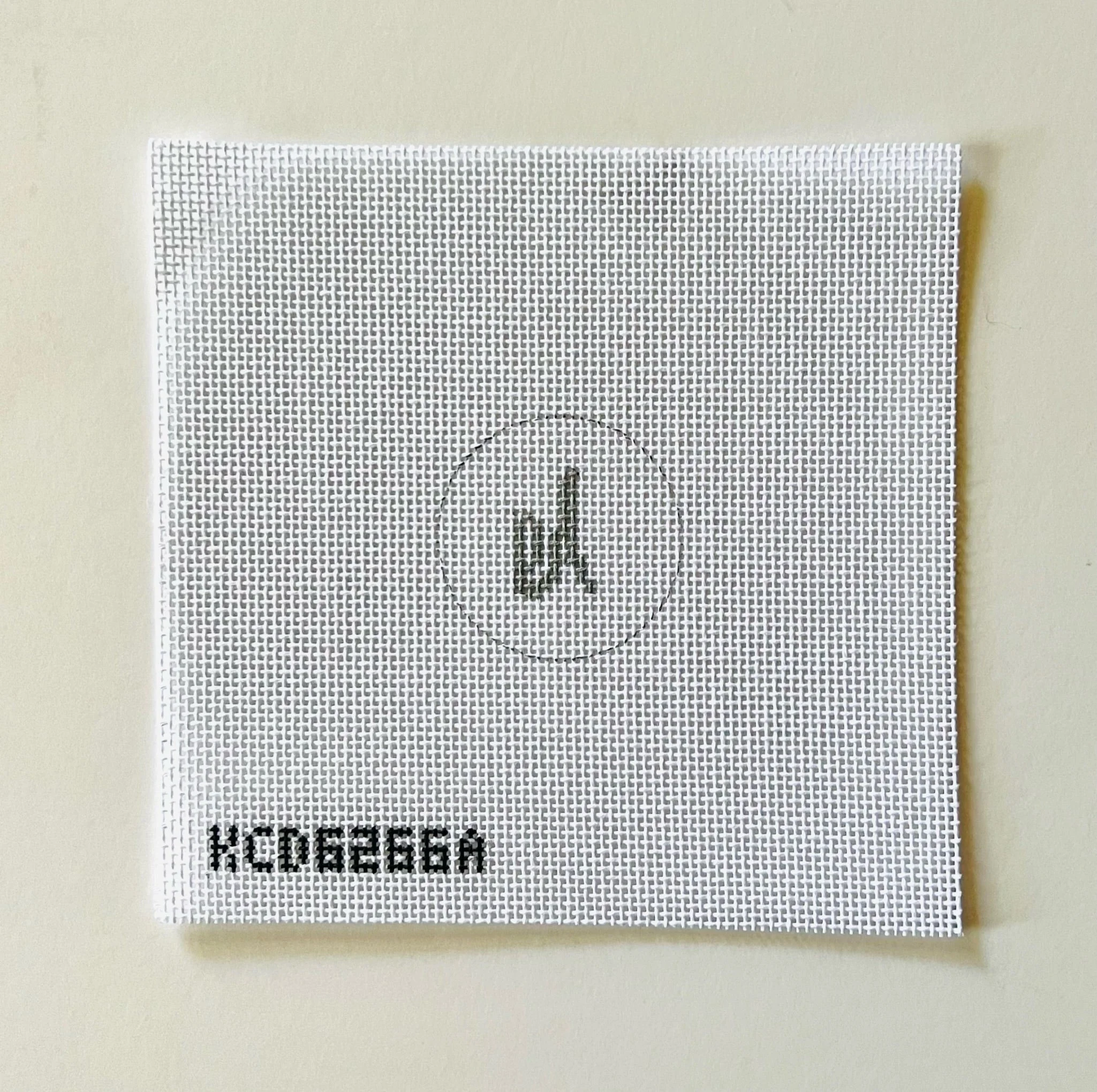 Single Letter Key Fob/Bag Tag Needlepoint Canvas - Image 28