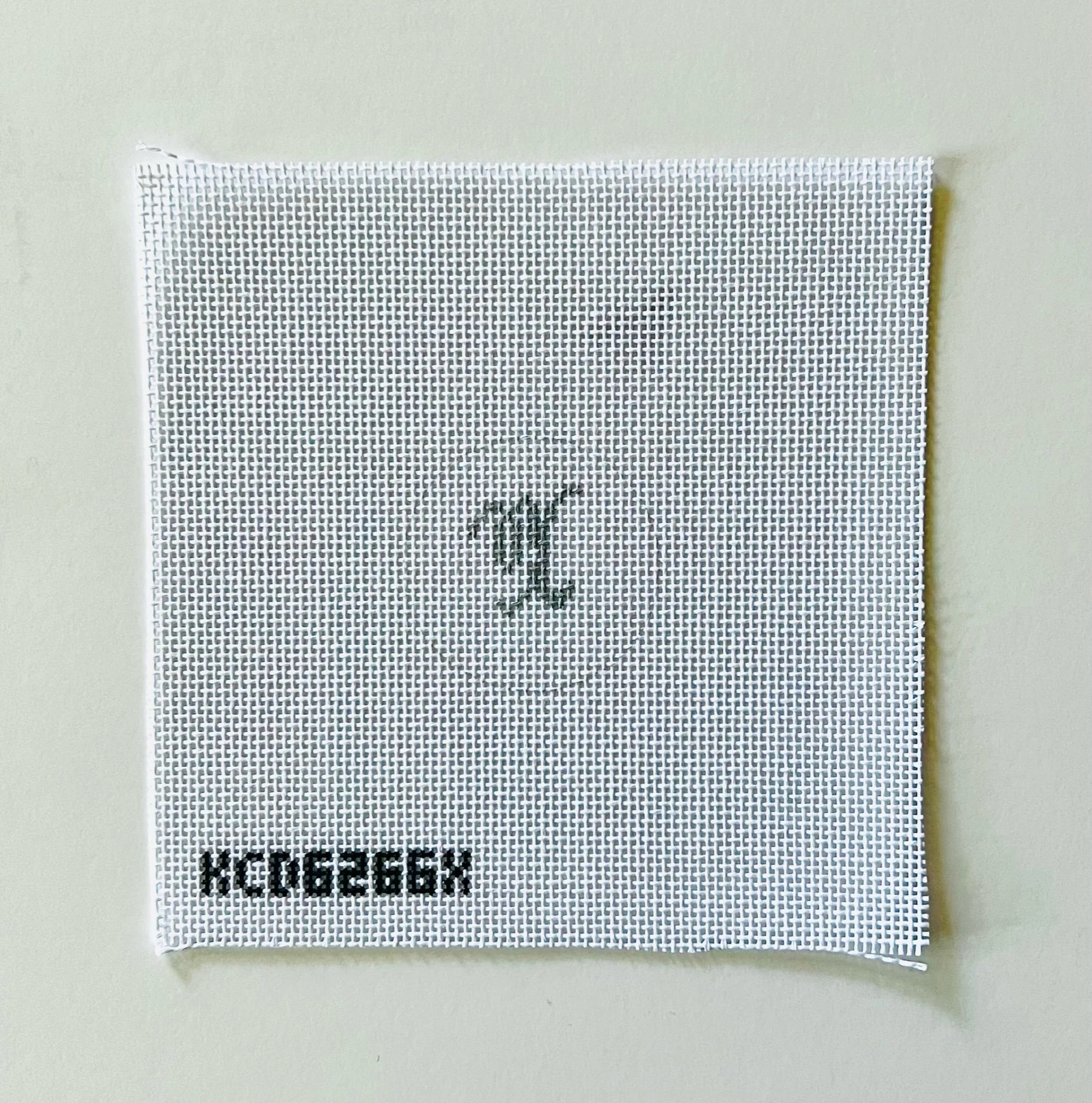 Single Letter Key Fob/Bag Tag Needlepoint Canvas - Image 5