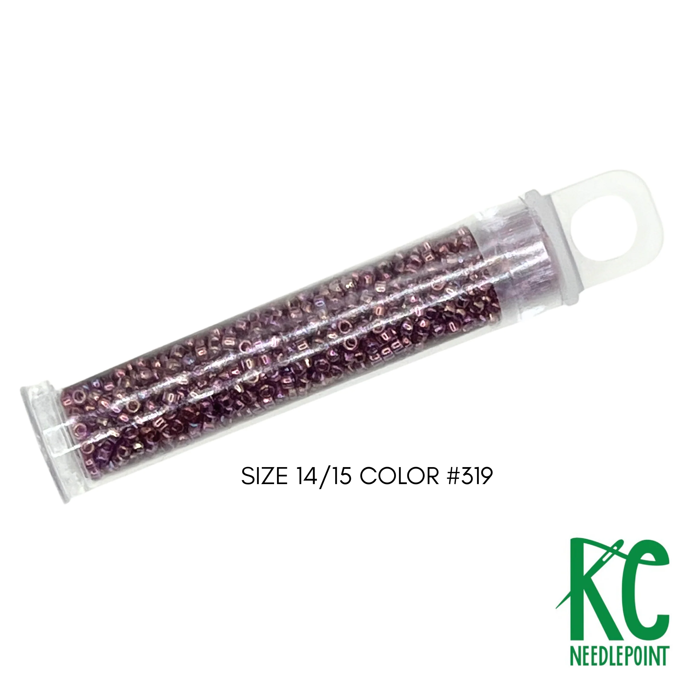 Size 14/15 Seed Beads 319 Golden Mauve