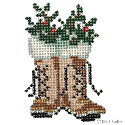 Snow Boots Canvas