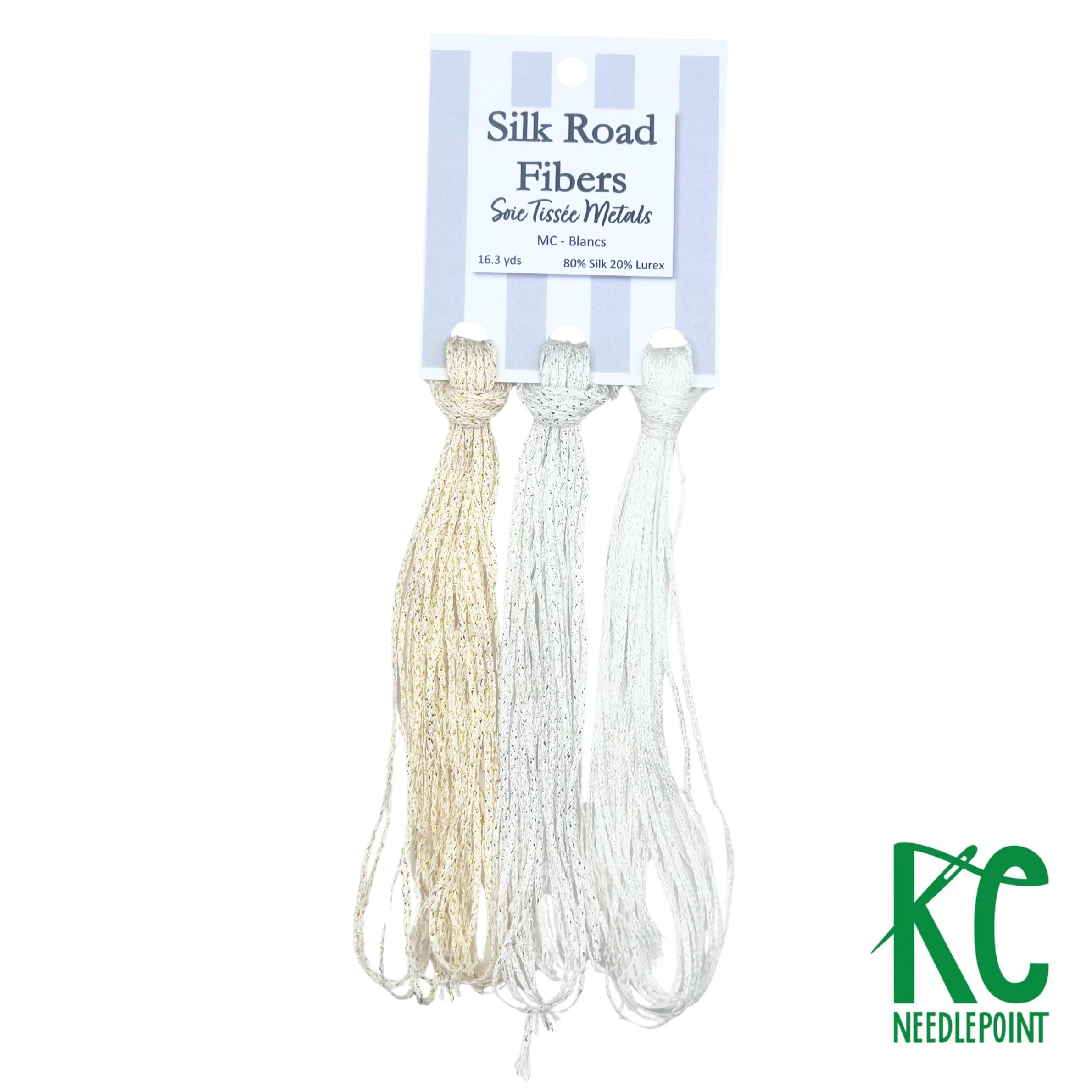 Soie Tissée Metals MC8100 Blancs