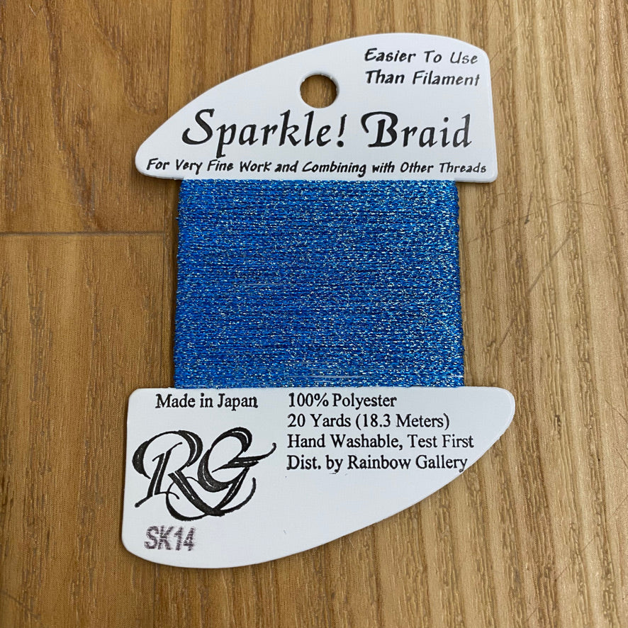 Sparkle Braid SK14 Medium Blue