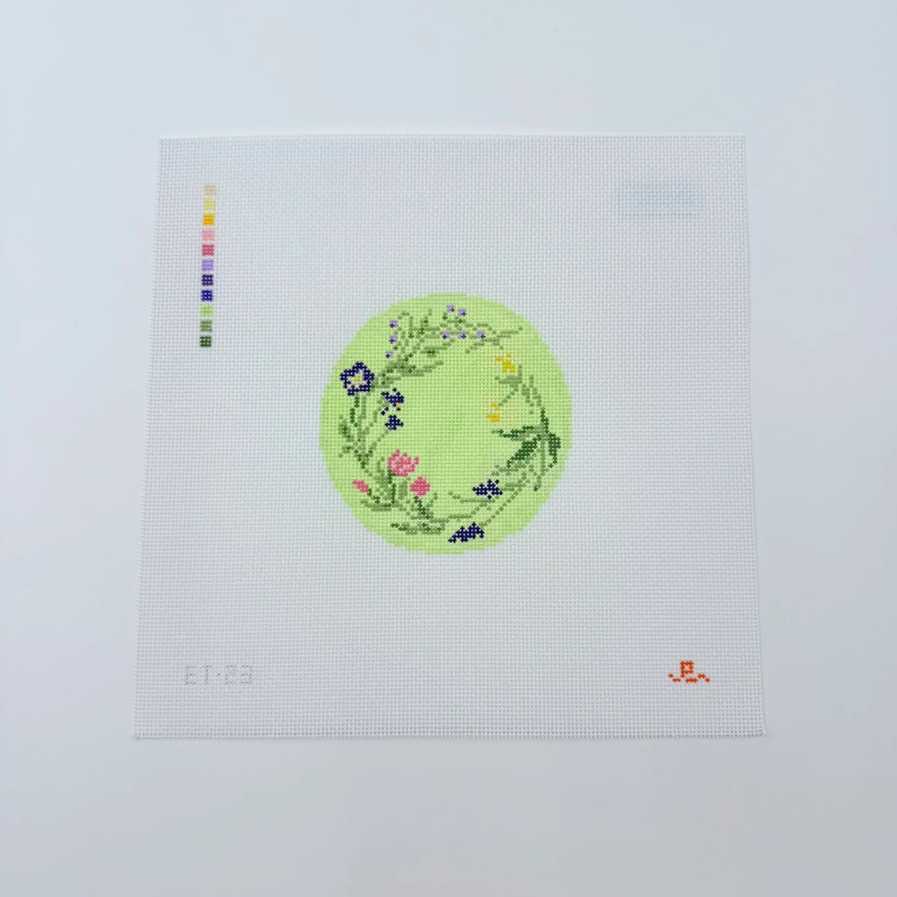 Spring Round Canvas