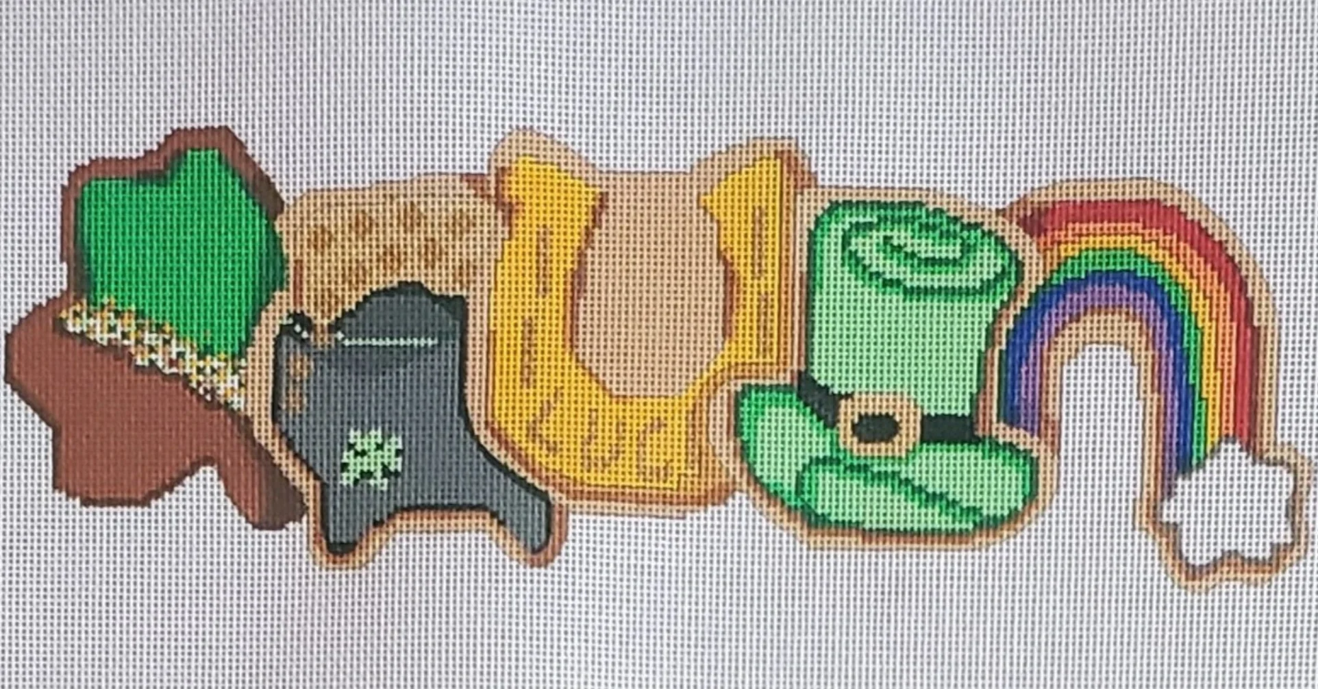 St. Pat's Cookies Row Canvas