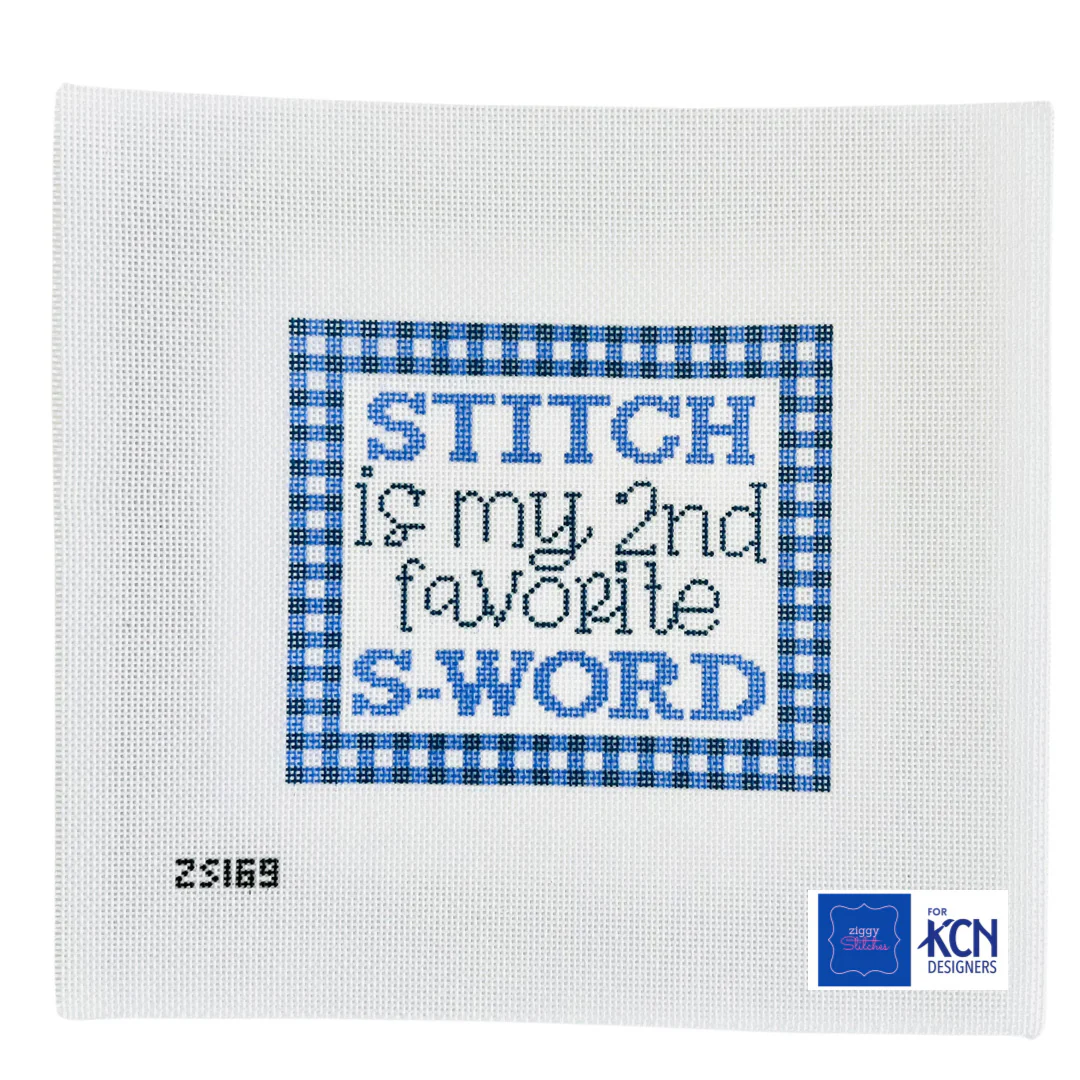 Stitch is my 2nd Favorite S-word Canvas