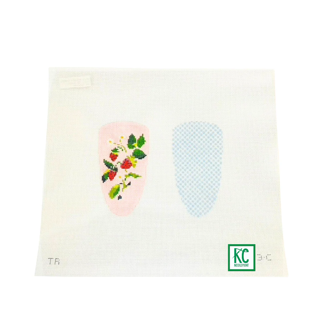 Strawberries Scissor Case Canvas