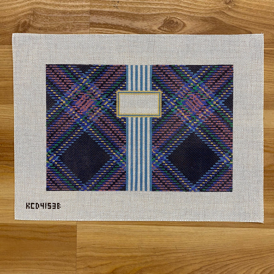 Tartan Plaid Clutch Canvas - Image 3