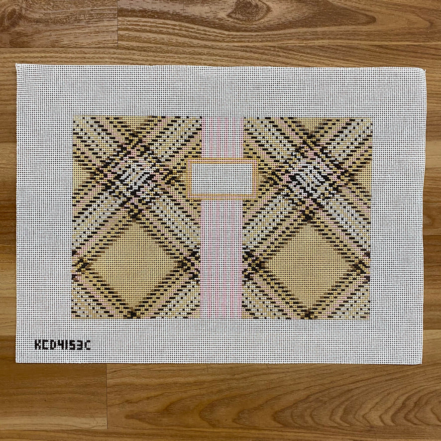 Tartan Plaid Clutch Canvas - Image 4