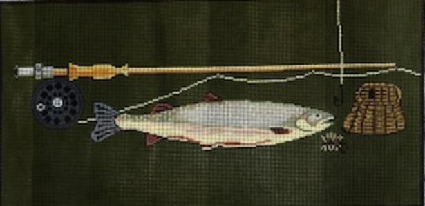 Thad's Delight Needlepoint Canvas