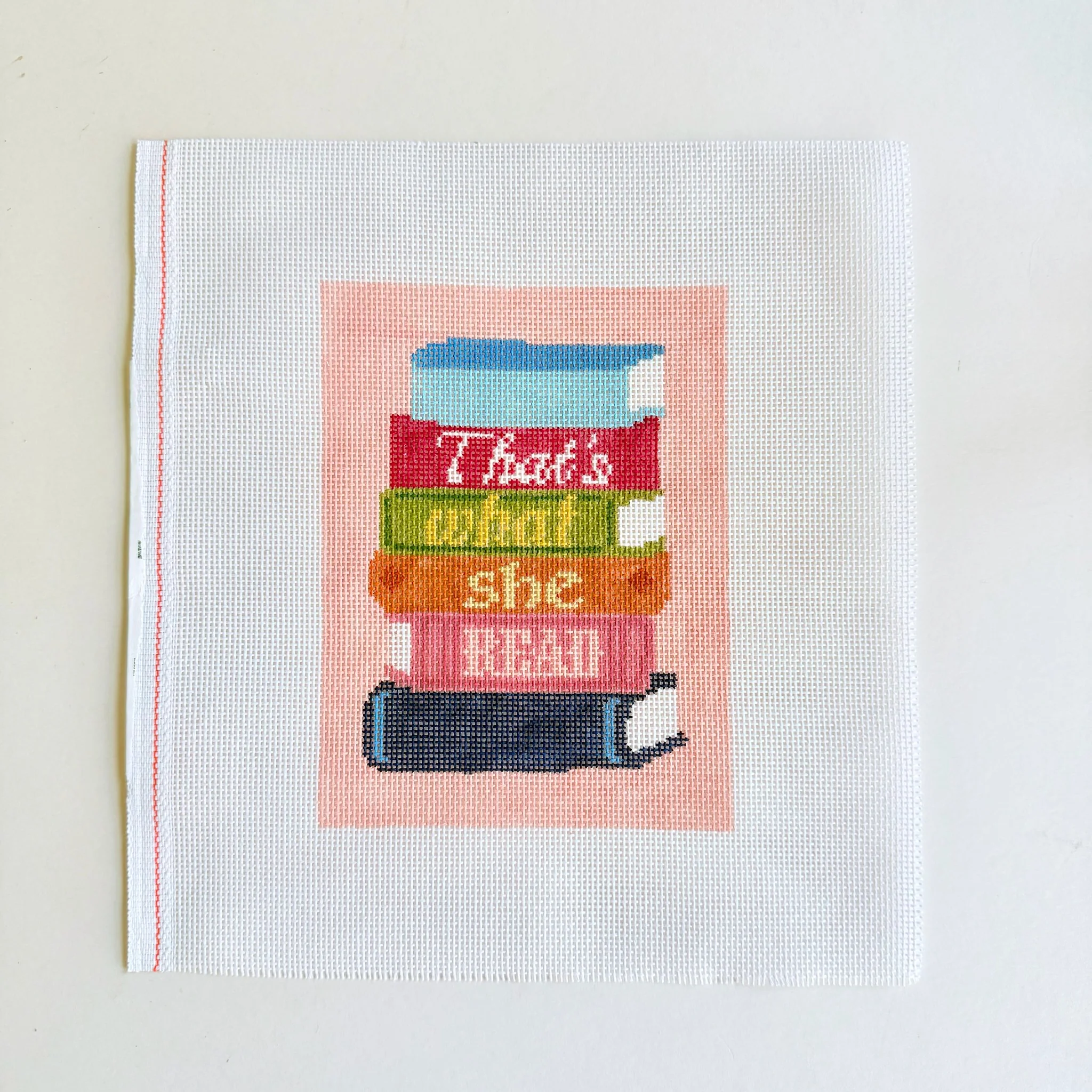 That's What She Read Canvas