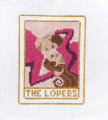 The Lovers Tarot Card Canvas