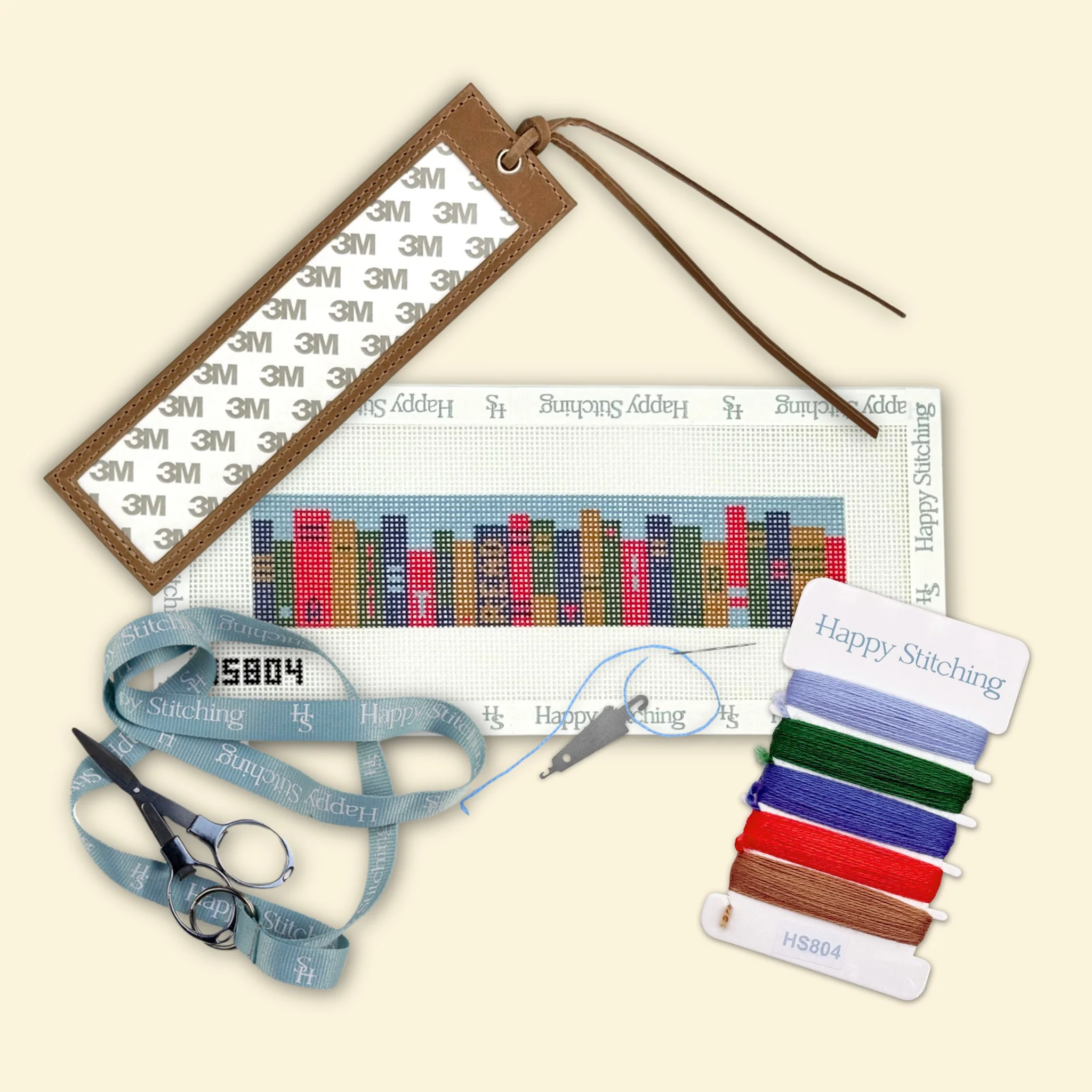 "The Plot Thickens" Happy Stitching All-In-One Bookmark Kit
