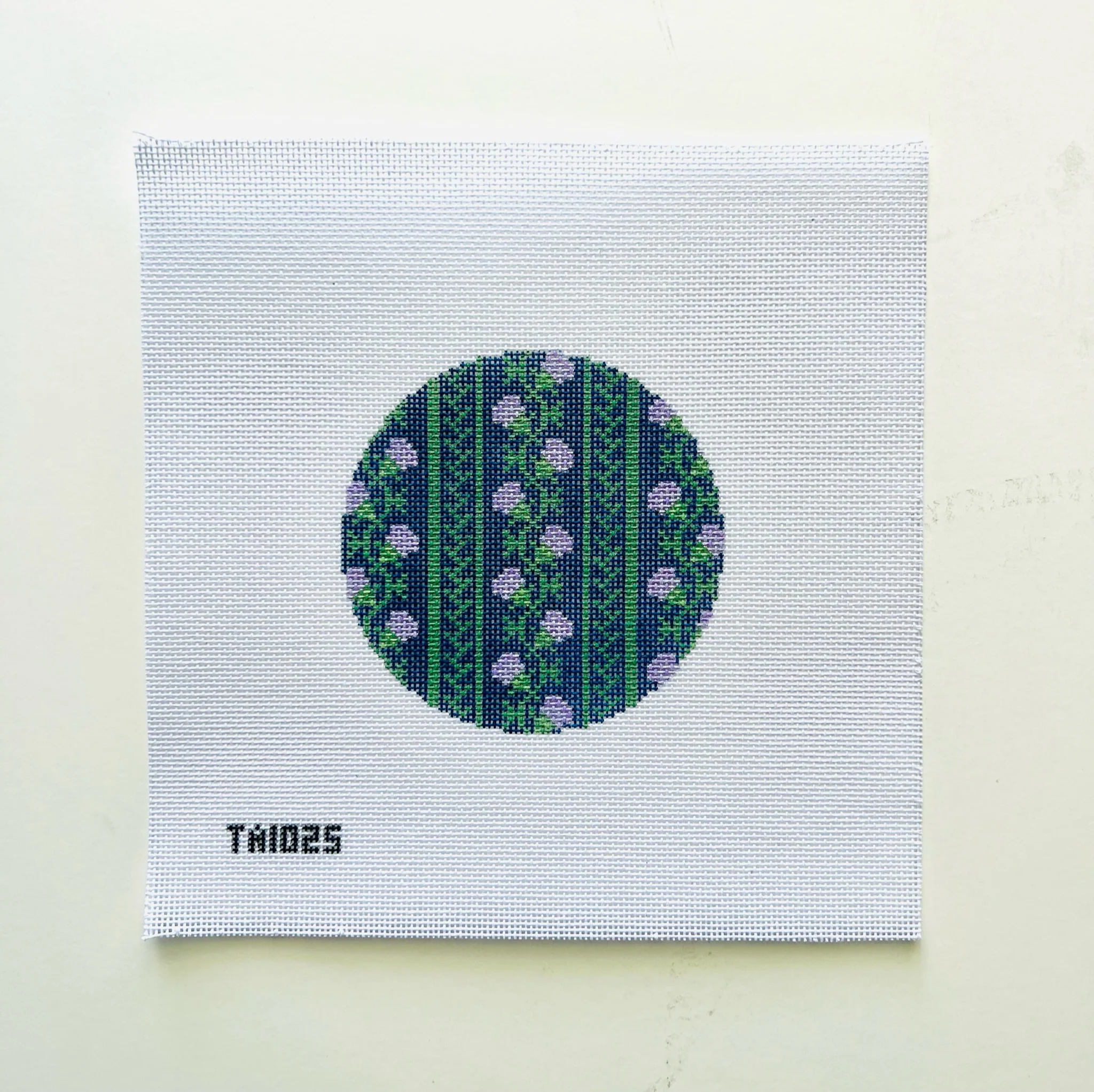 Thistles with Stripes Round