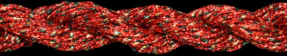 ThreadworX #12 Overdyed Metallic Raging Fire