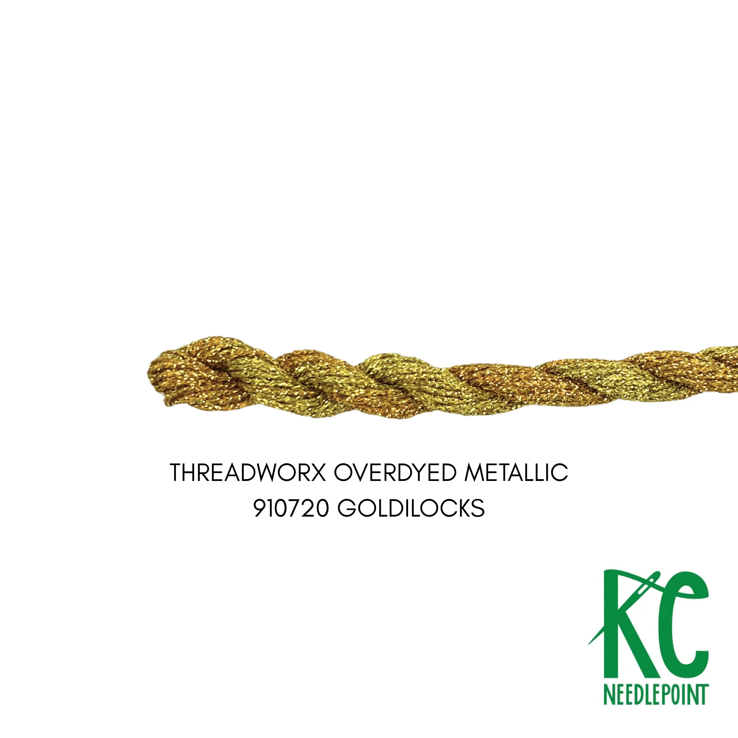 ThreadworX #12 Overdyed Metallic Goldilocks
