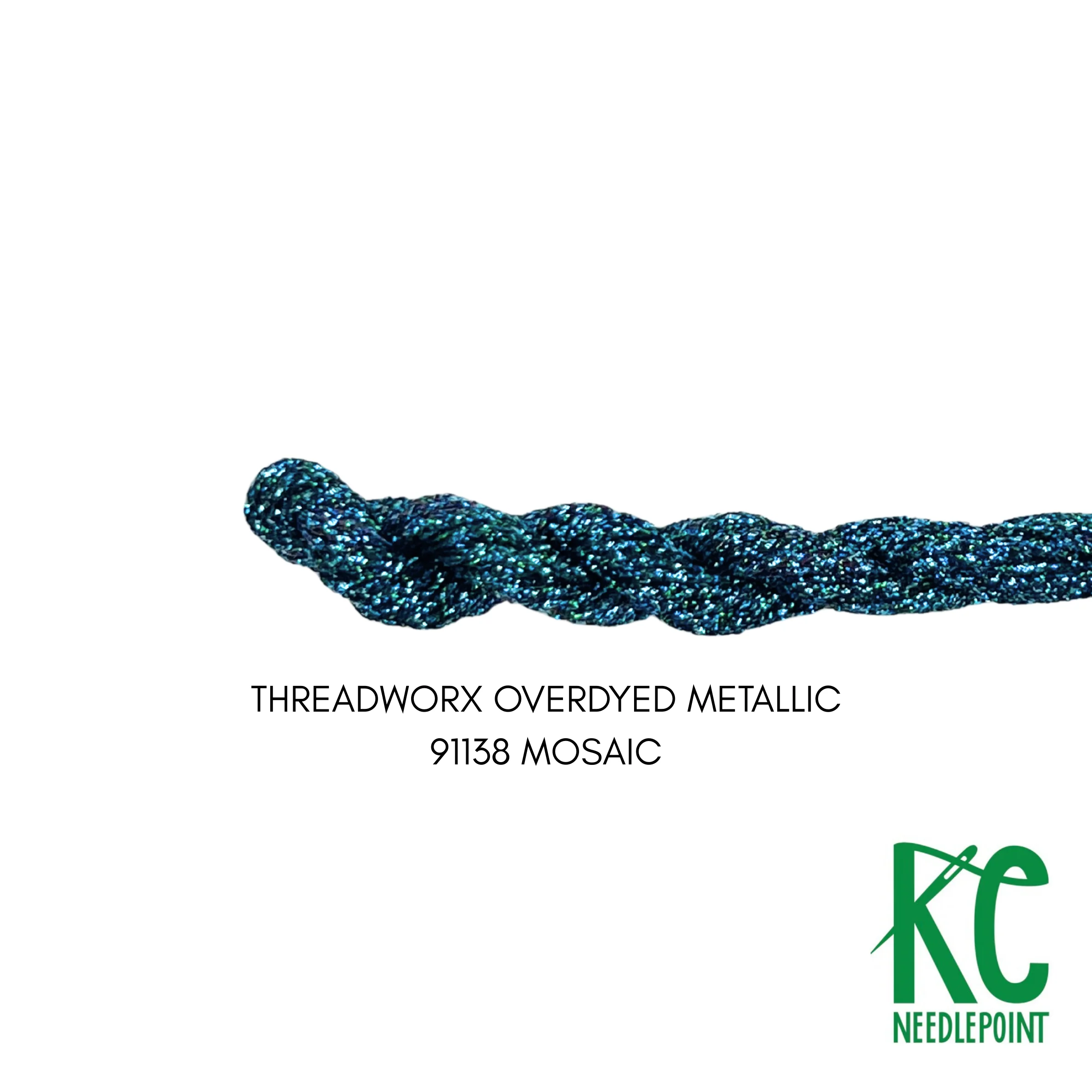 ThreadworX #12 Overdyed Metallic Mosaic