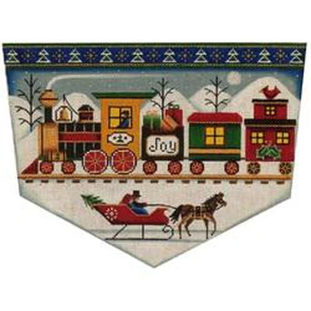 Train Stocking Topper