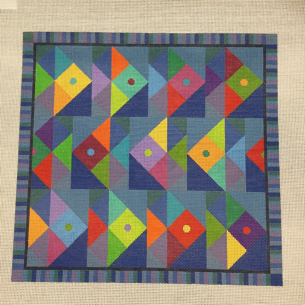 Triangle Fish Canvas