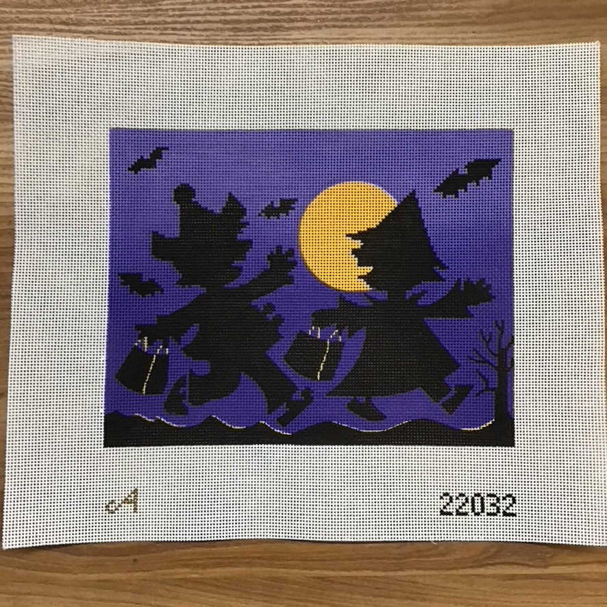Trick or Treaters Canvas