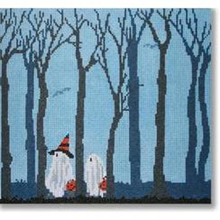 Trick or Trees Pillow Canvas
