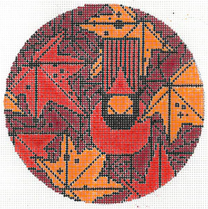 Under the Sweetgum Tree  Round Canvas