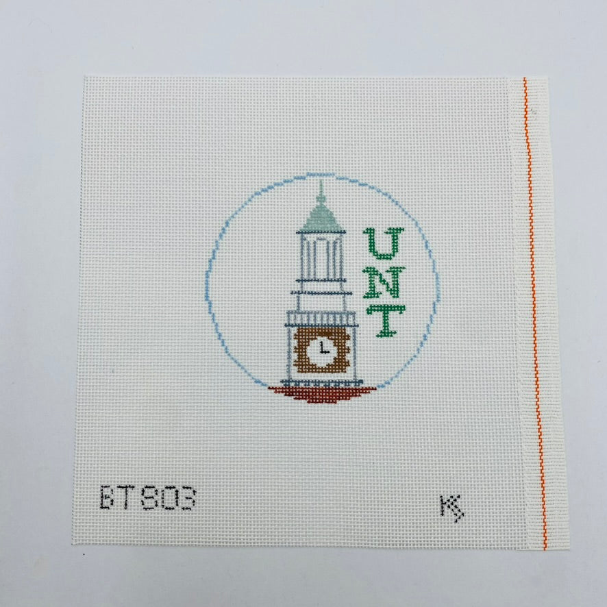 UNT Round Canvas