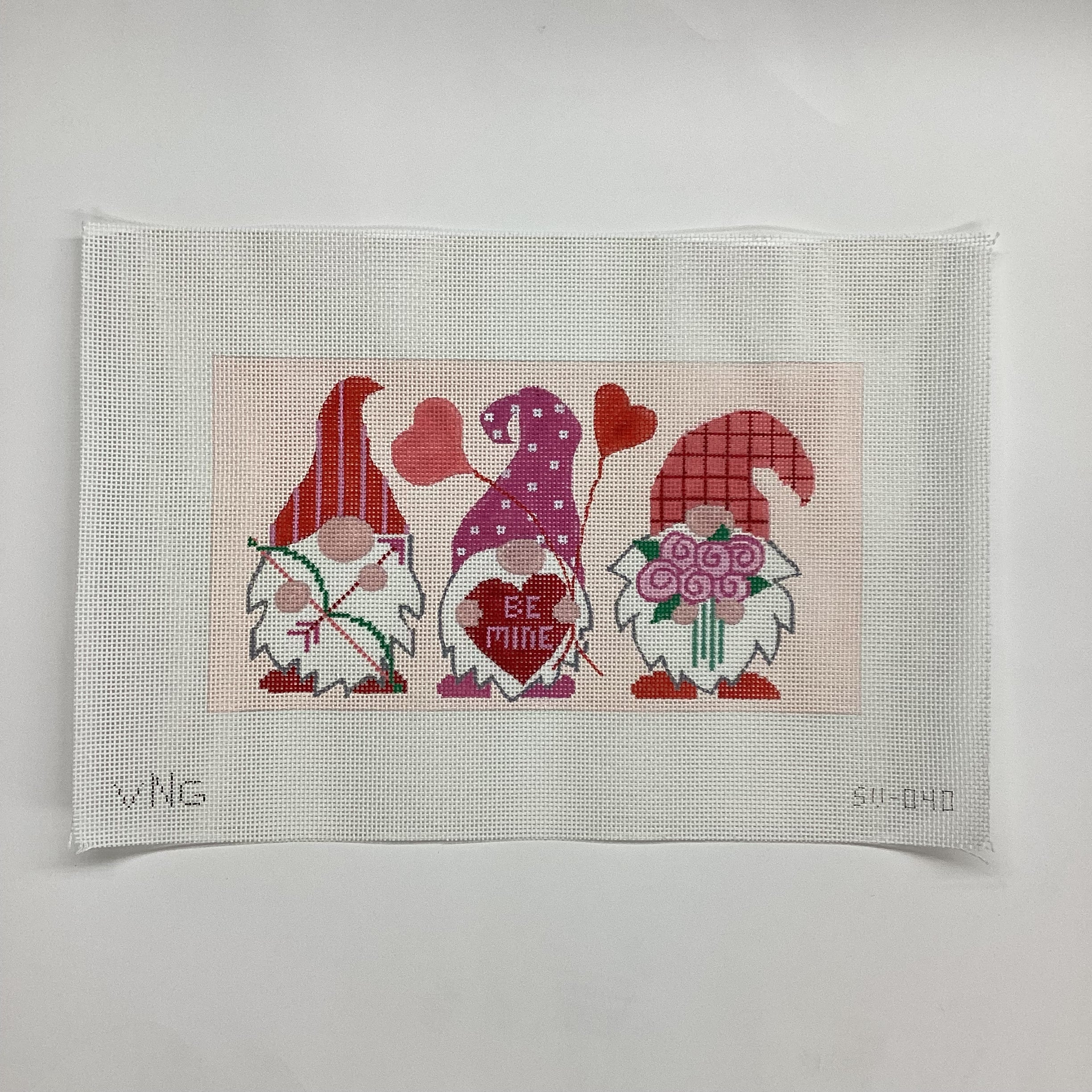 Valentine Gnomes Canvas