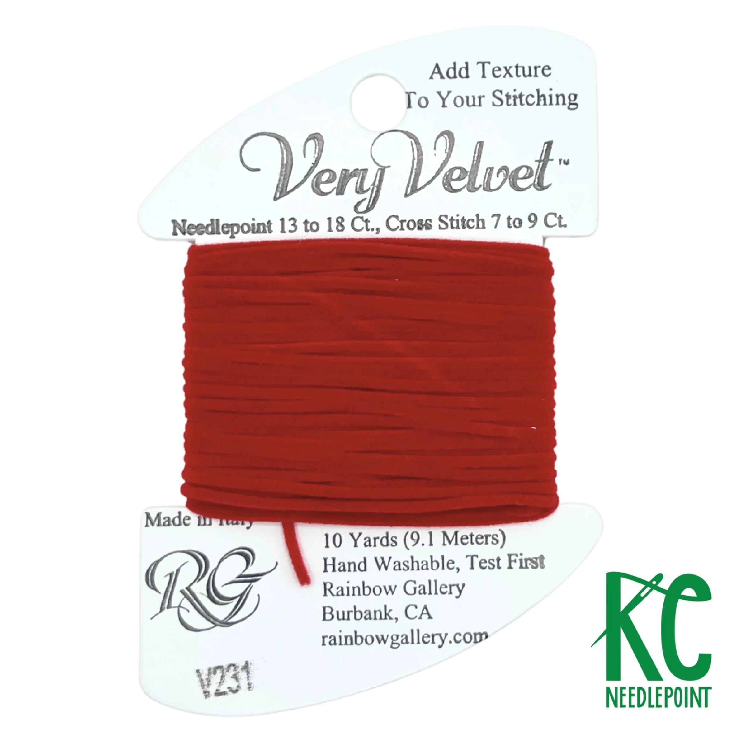 Very Velvet V231 Christmas Red