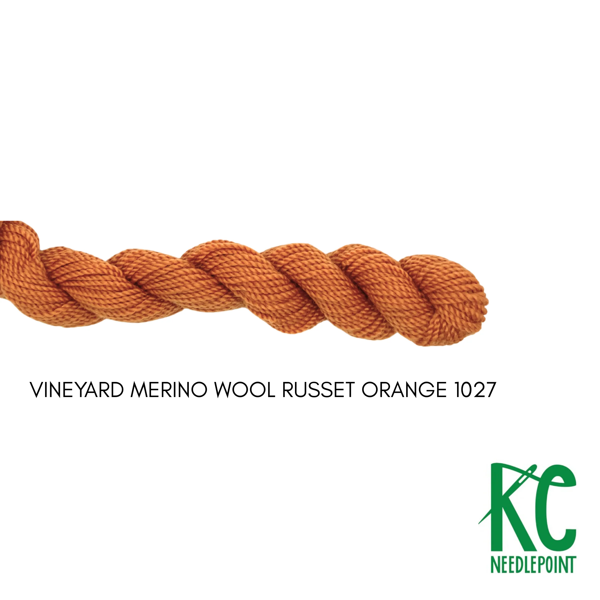 Vineyard Merino Wool M1027 Russet Orange