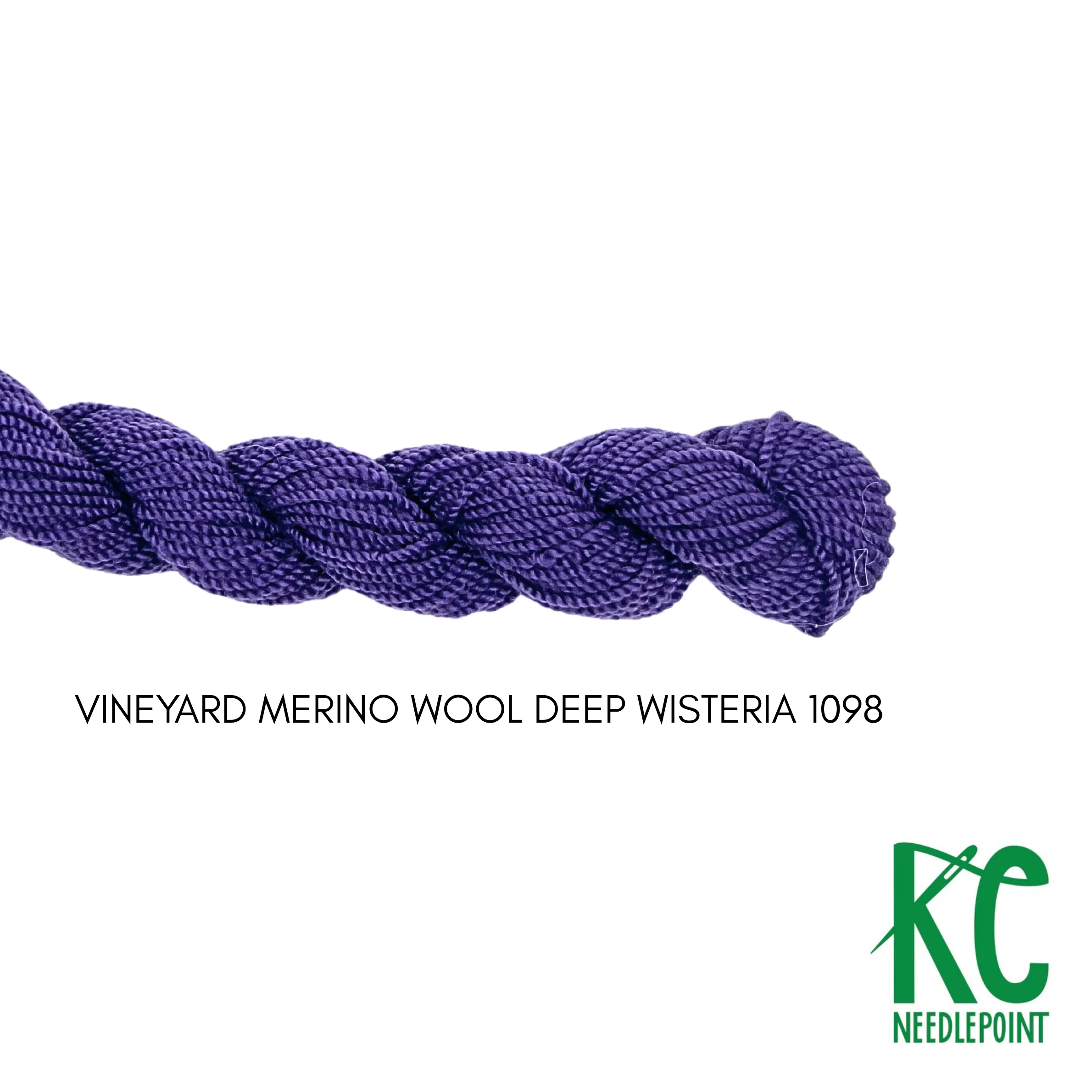 Vineyard Merino Wool M1098 Deep Wisteria