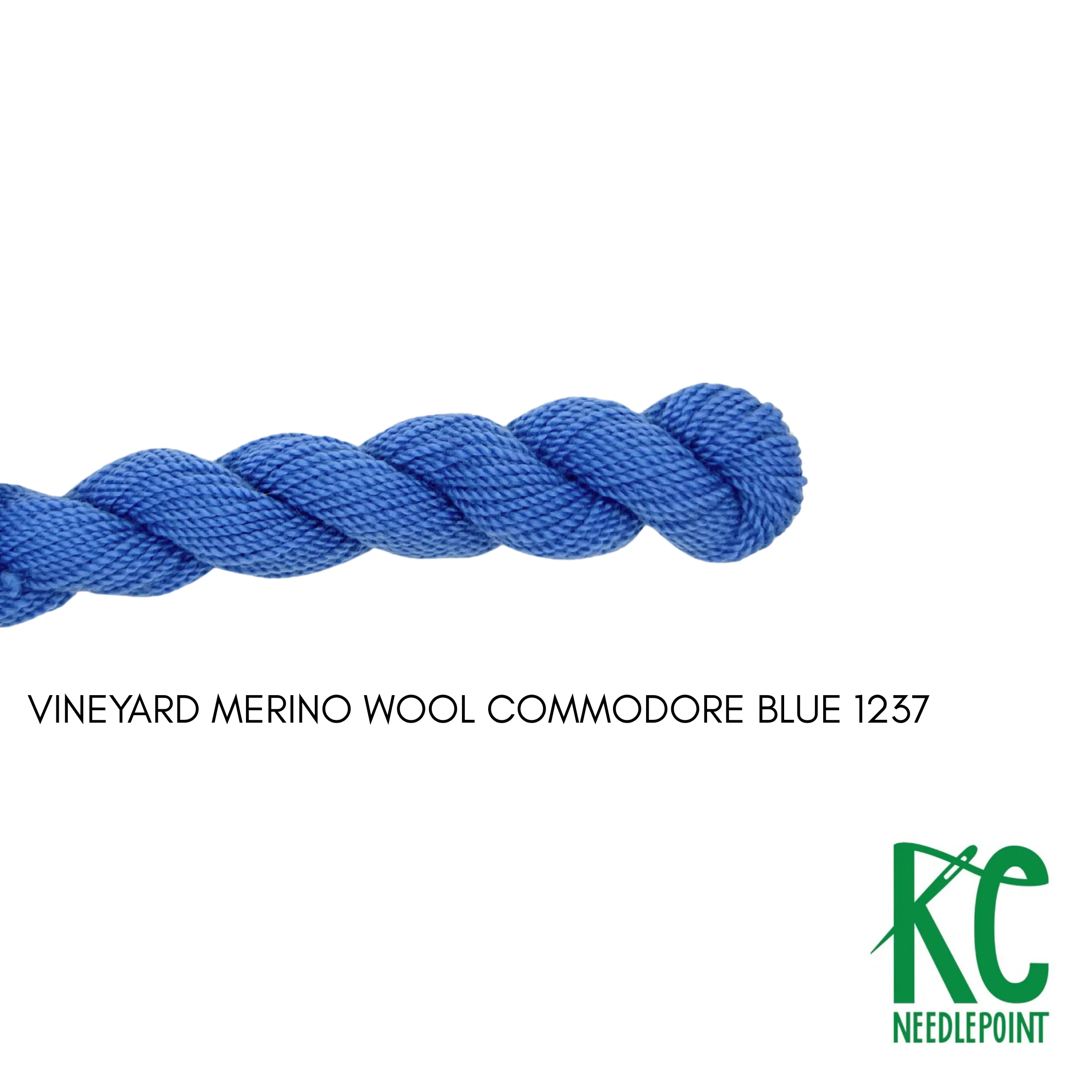 Vineyard Merino Wool M1237 Commodore Blue