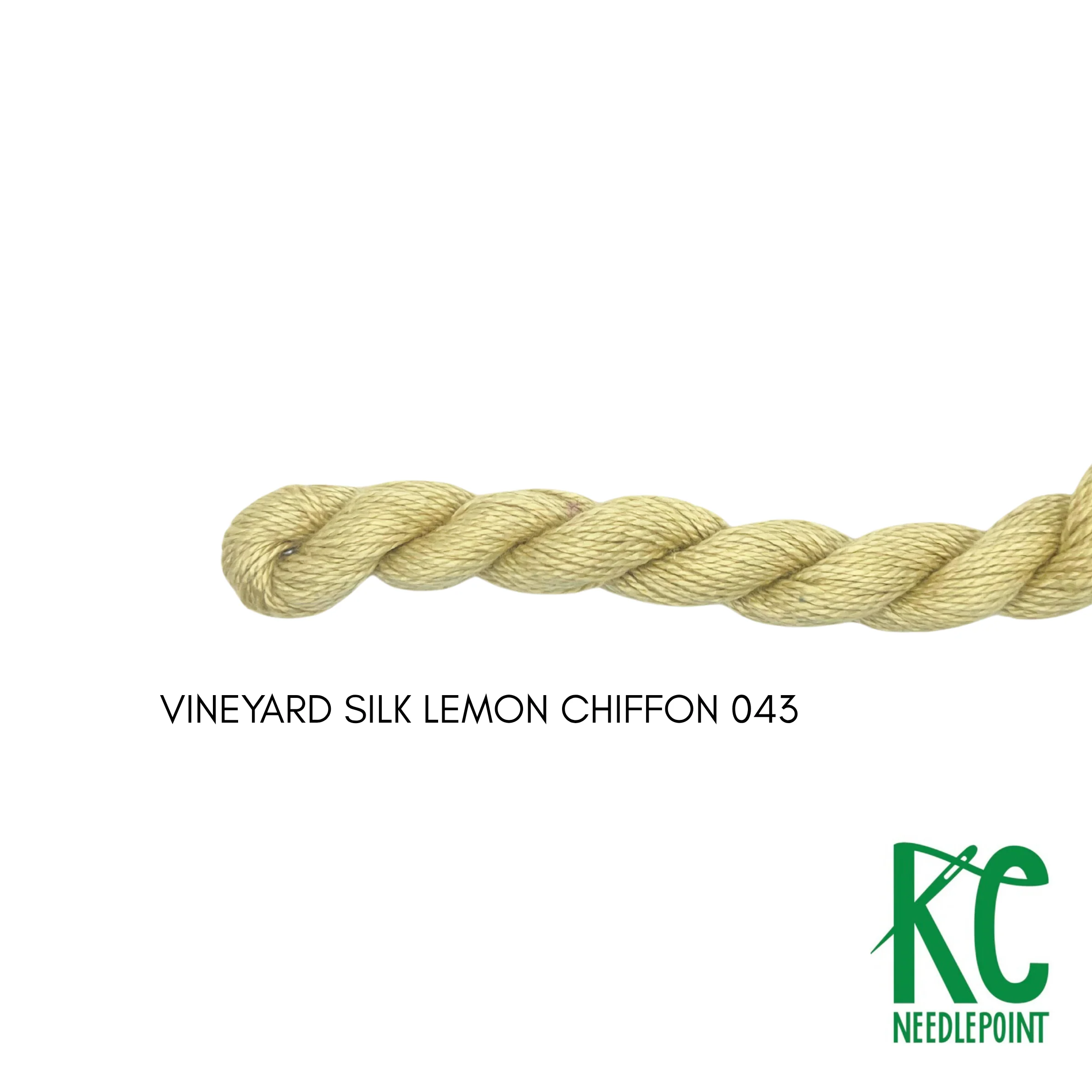Vineyard Silk Skein C043 Lemon Chiffon