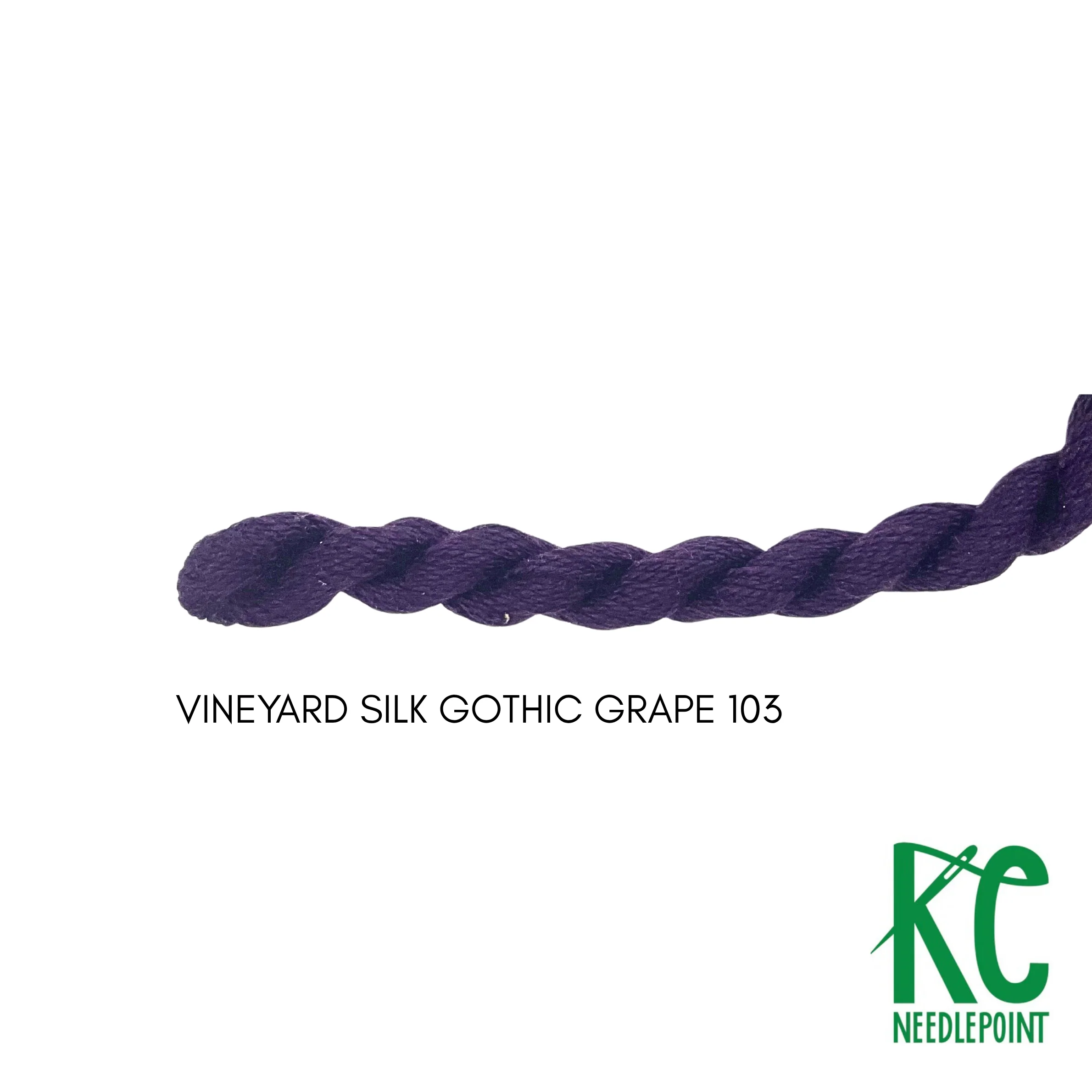 Vineyard Silk Skein C103 Gothic Grape