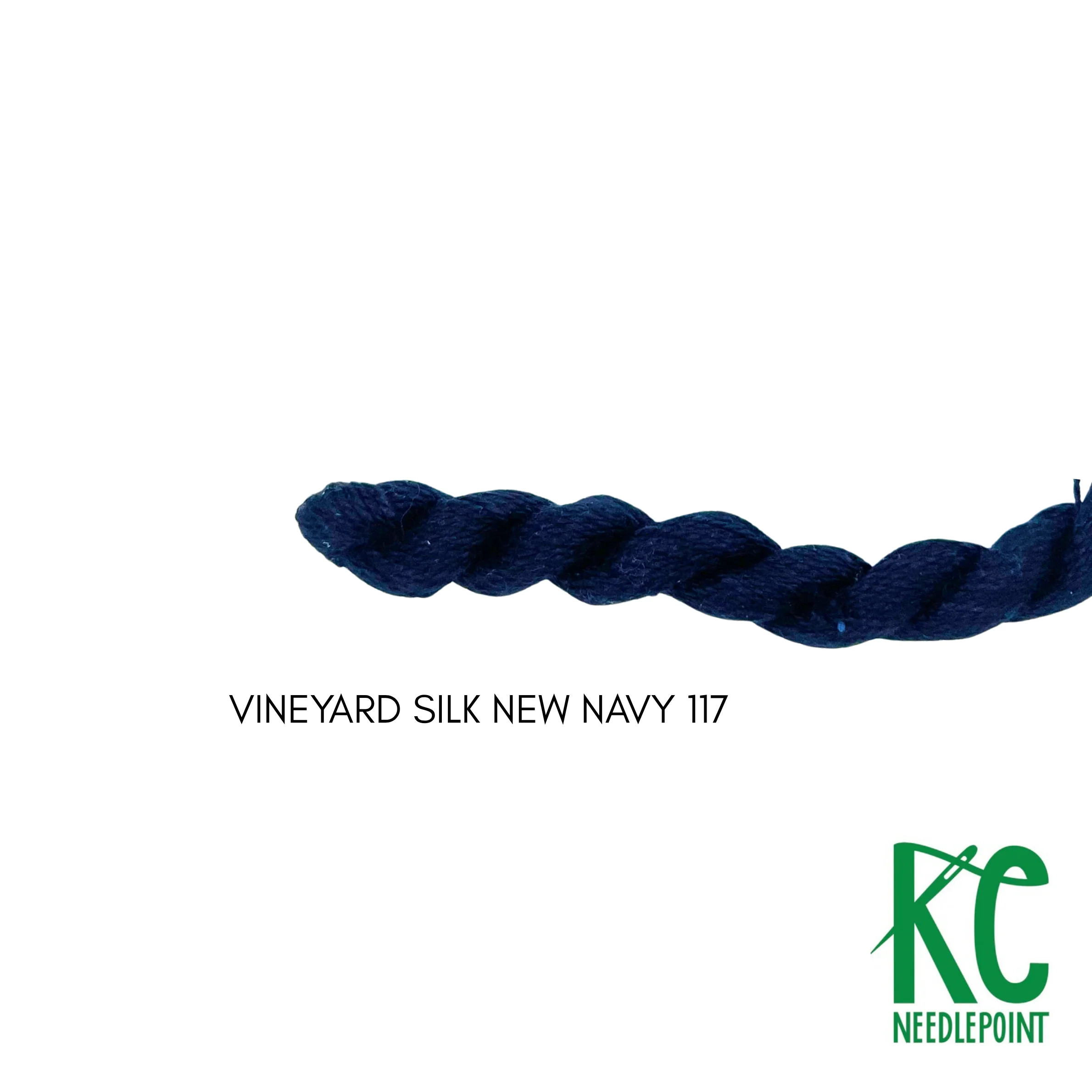 Vineyard Silk Skein C117 New Navy