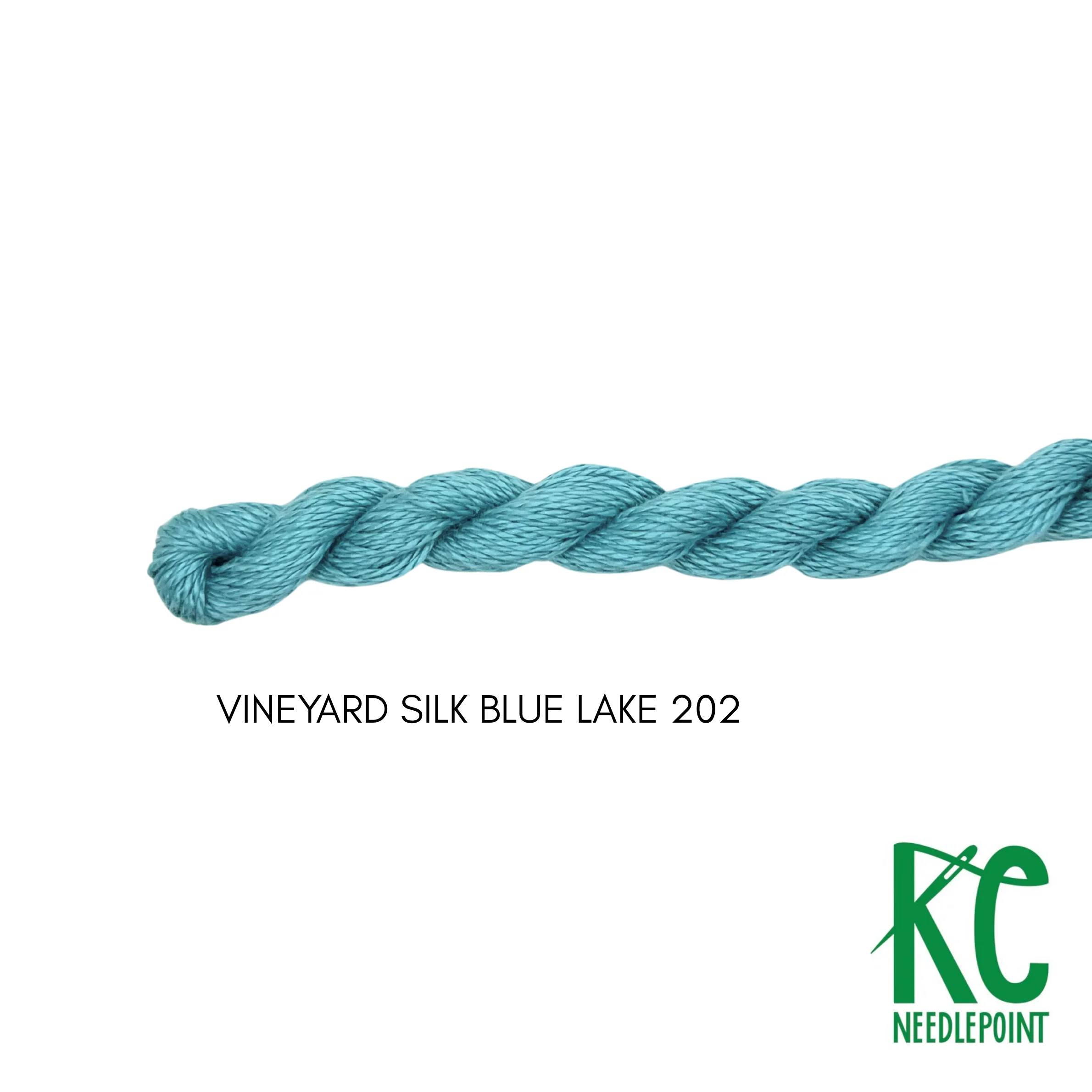 Vineyard Silk Skein C202 Blue Lake