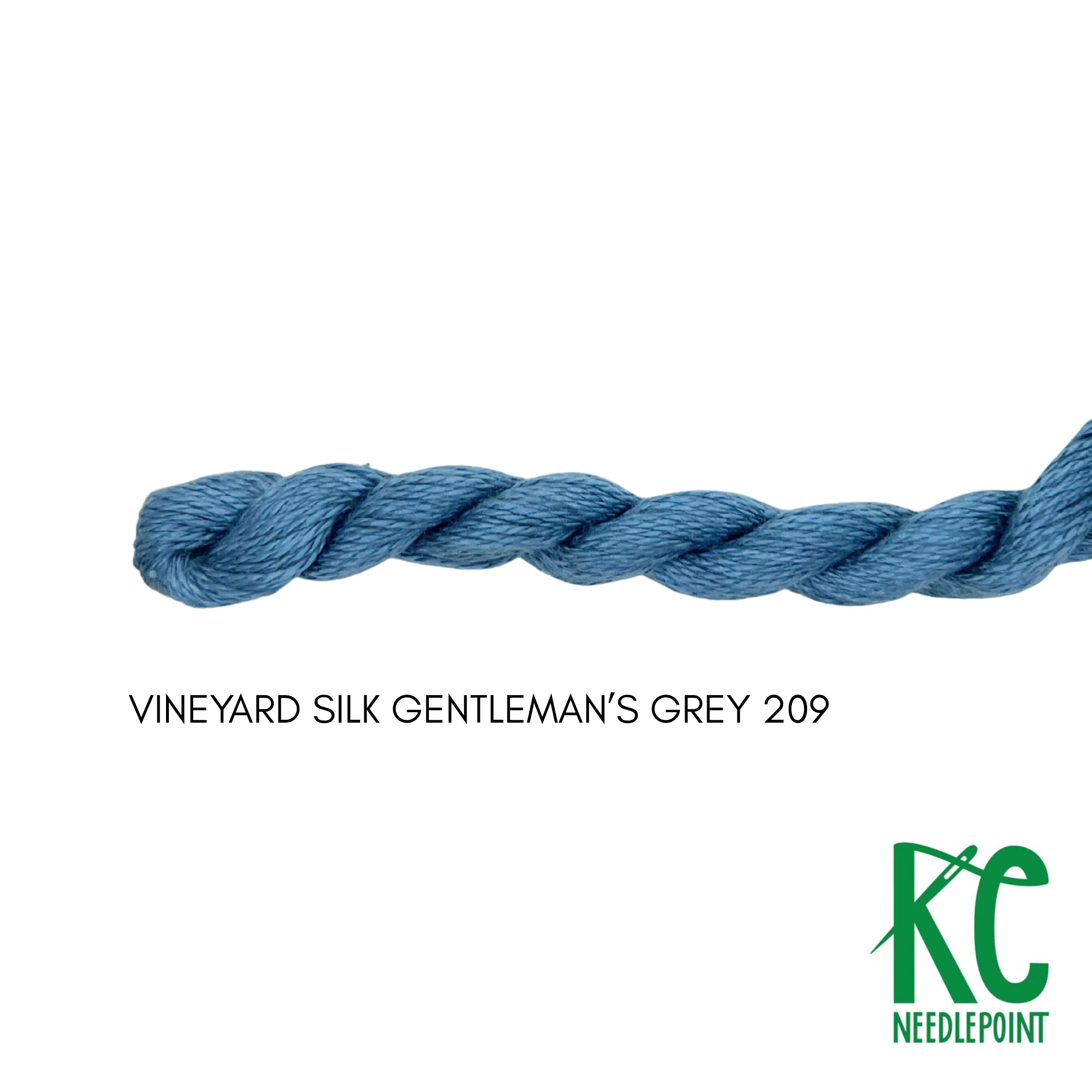 Vineyard Silk Skein C209 Gentlemen's Grey