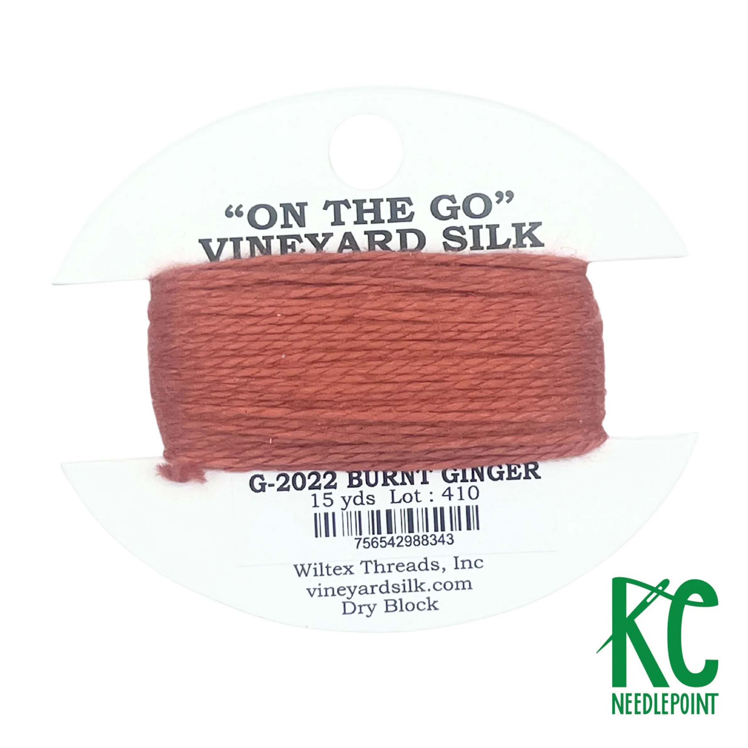 Vineyard Silk Card G2022 Burnt Ginger