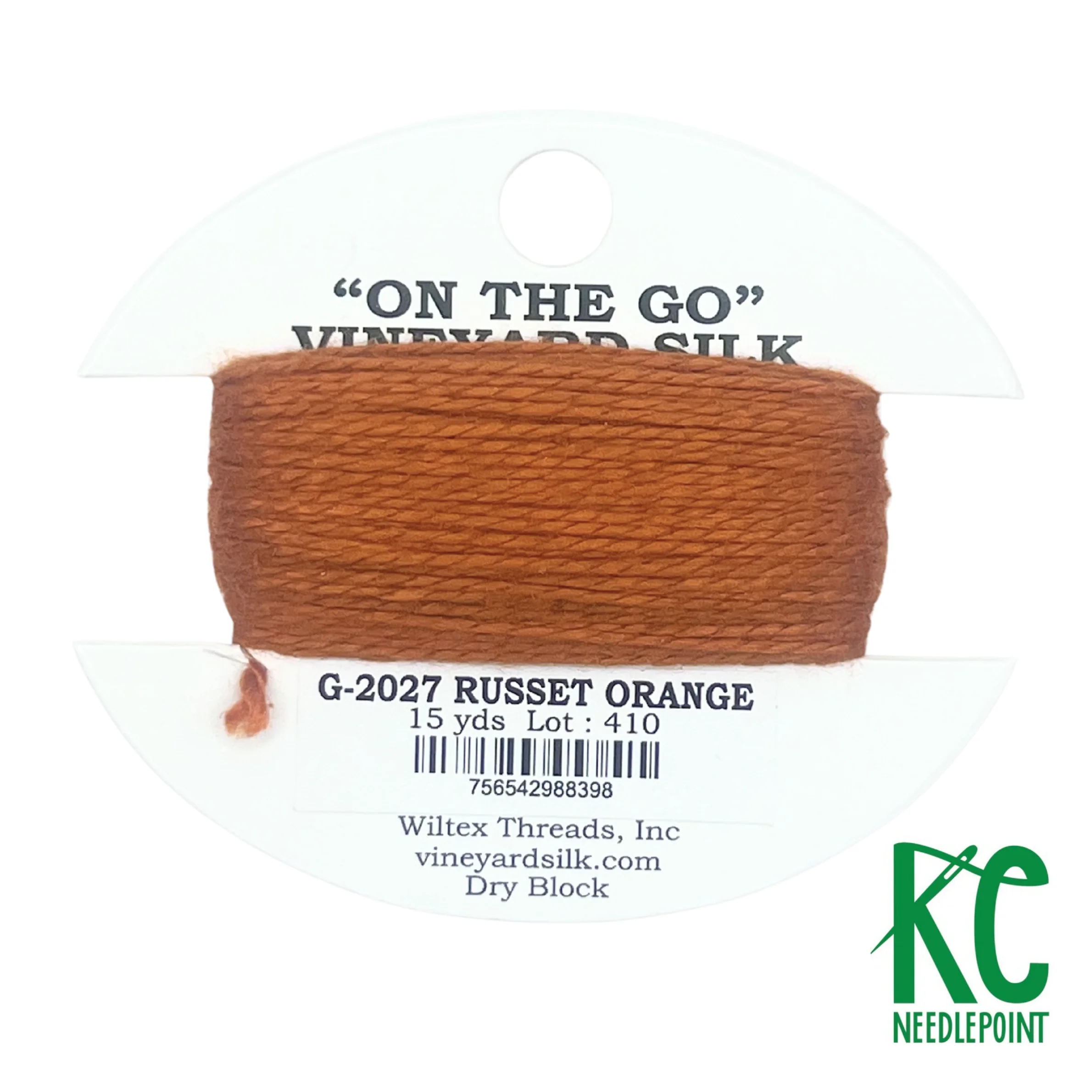 Vineyard Silk Card G2027 Russet Orange